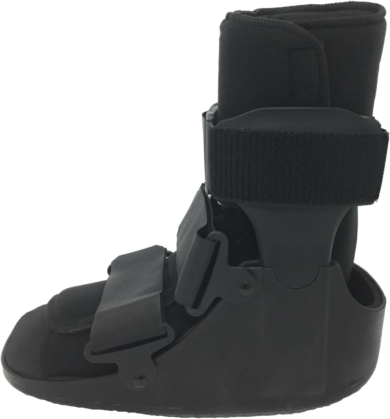 OTC Walker Boot Delux Short Low Top Leg Cast, Black, X-Small