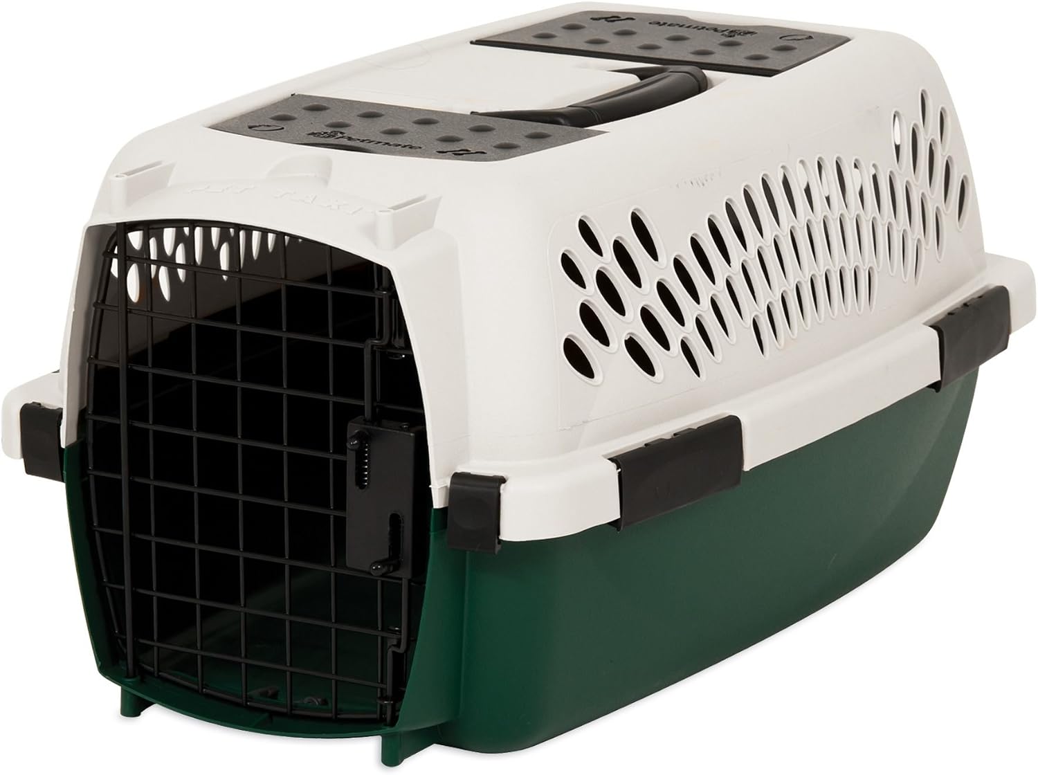 Petmate Ruffmaxx Camouflage Dog Kennel Pet Carrier & Crate 40" (70-90 Lb), Outdoor and Indoor for Large, Medium, and Small Dogs - Made from Recycled Material w/ 360-Degree Ventilation, Made in USA