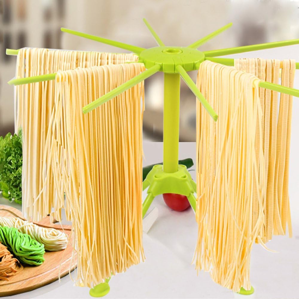 Kitchen Pasta Drying Rack Folding Spaghetti Dryer Rack Noodle Stand