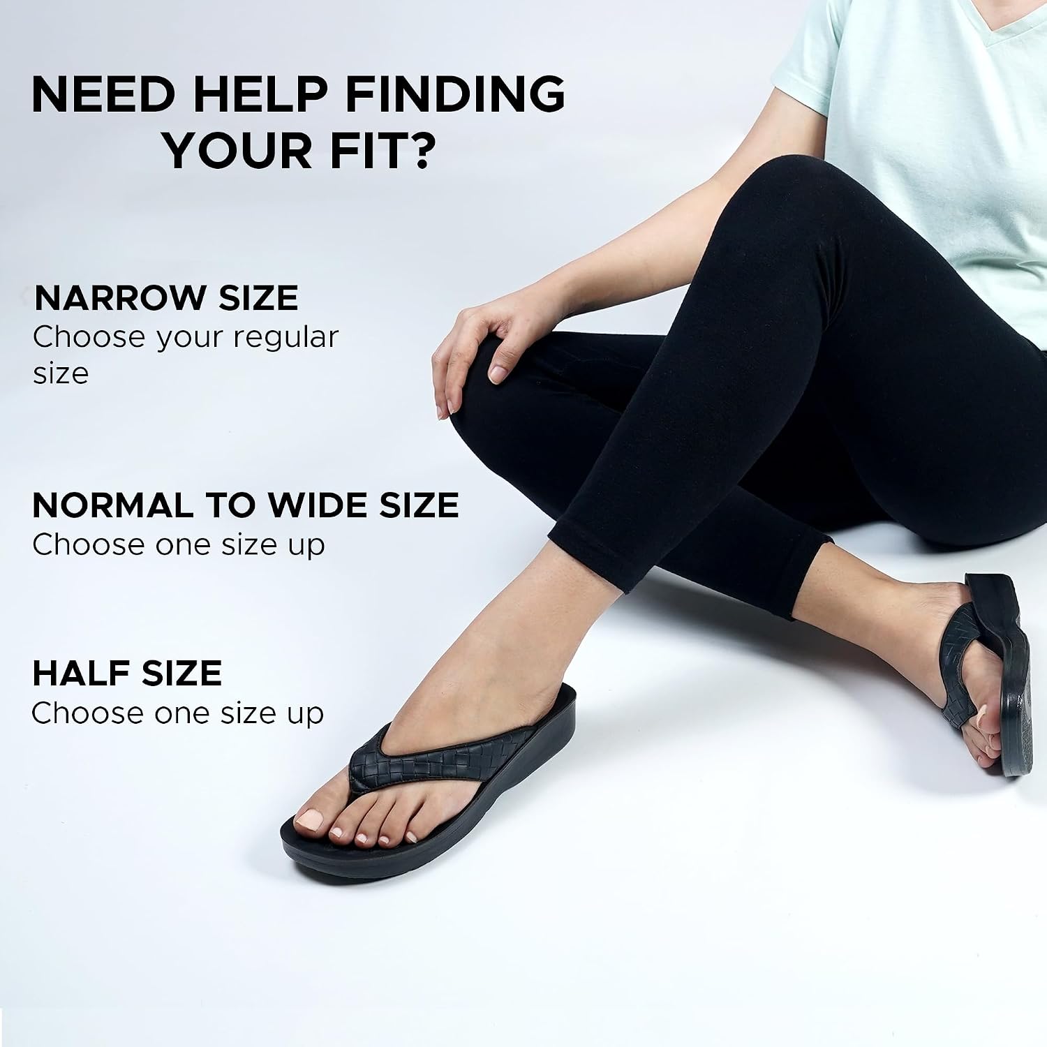 AEROTHOTIC Comfortable Arch Support Flip Flops for Women Orthotic Sandals