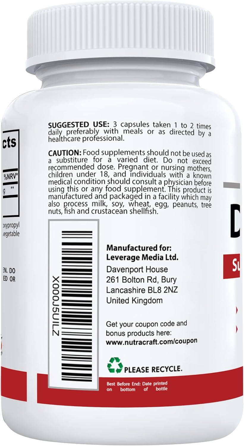 1500mg Pure D-Mannose Supplement for Urinary & Bladder Health | No Preservatives or Gluten | Made in The USA | 90 Vegetarian Capsules