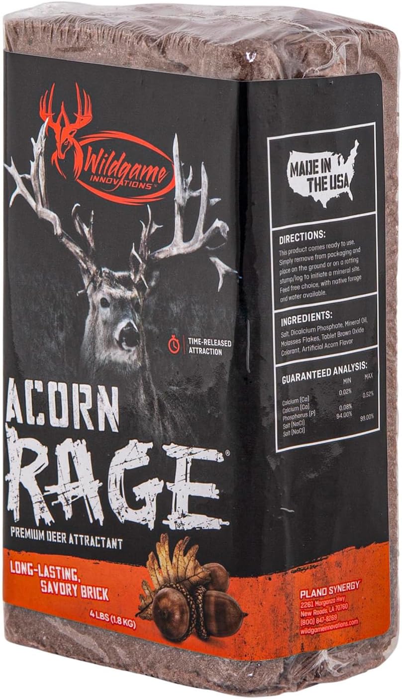 WILDGAME Innovations Acorn Rage Brick Deer Attractant