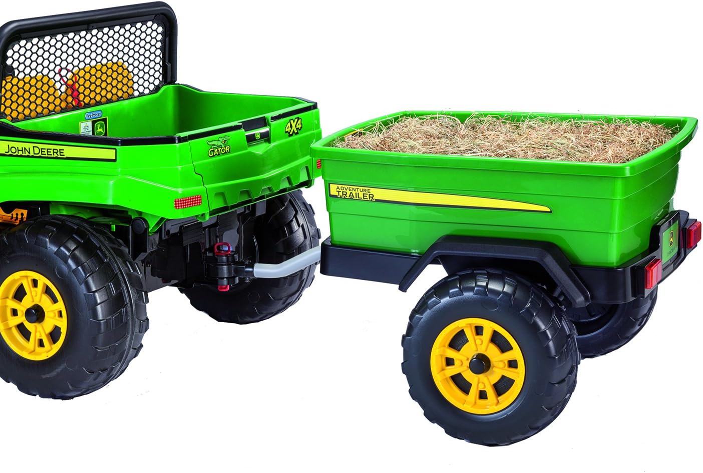 Peg Perego John Deere Adventure Trailer, Green