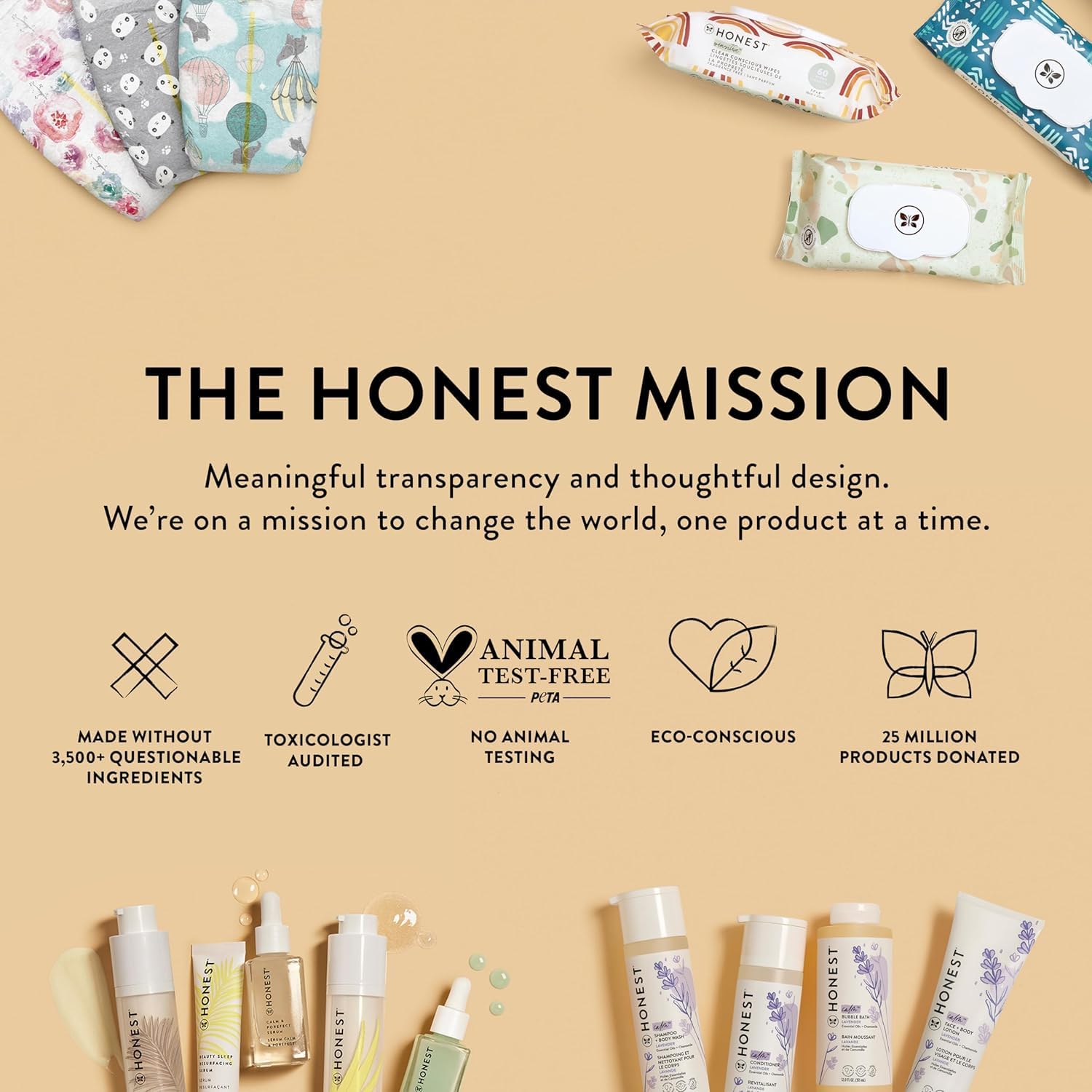 The Honest Company Face and Body Lotion, Fragrance-Free, 8.5 fl oz