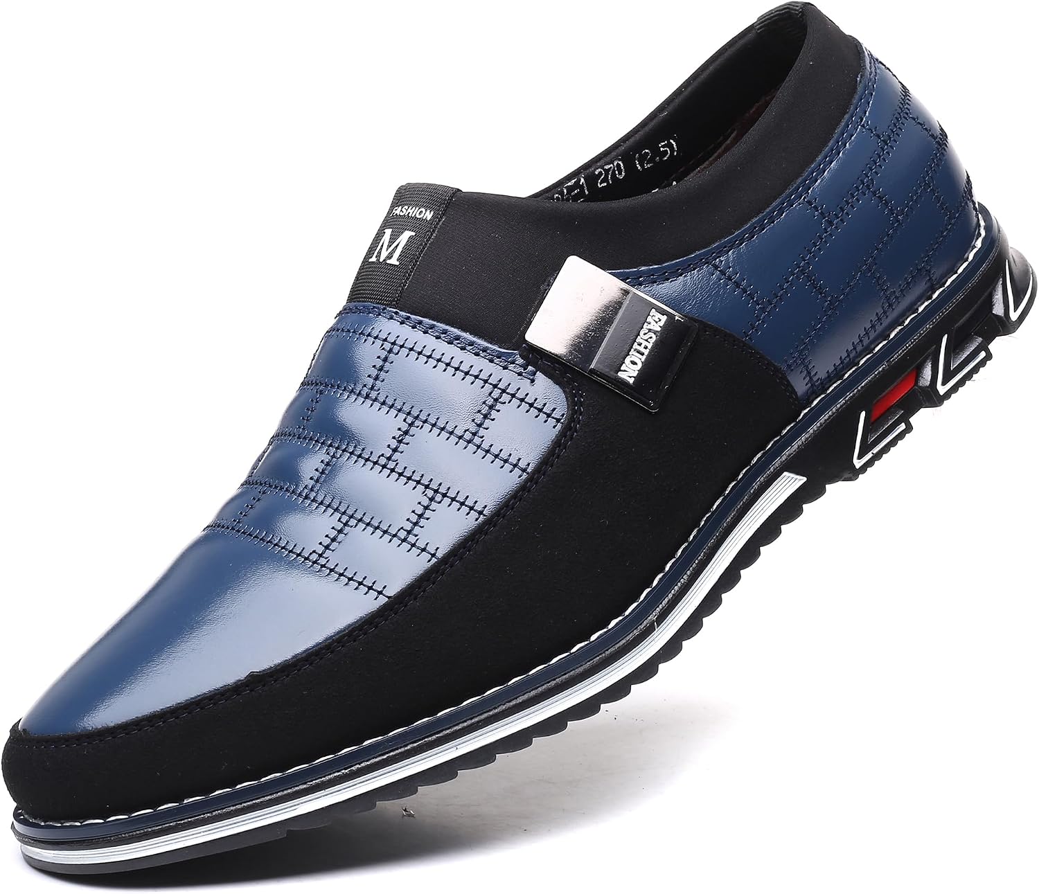 COSIDRAM Mens Casual Shoes Dress Sneakers Loafers Comfort Walking Shoes | Lightweight slip-on for hassle-free wear. Cloud-like comfort, sock-friendly fit for daily & semi-formal occasions.