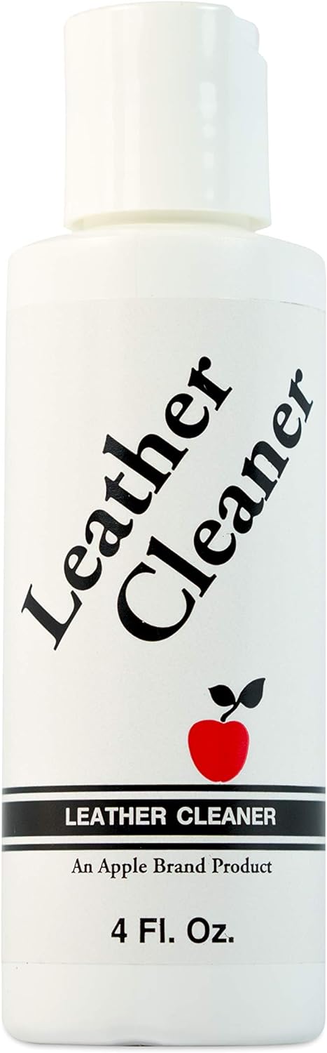 Apple Brand Leather Cleaner & Conditioner Kit, For Bags, Boots, Accessories | Wax-free cleaner and conditioner pair. Also for furniture