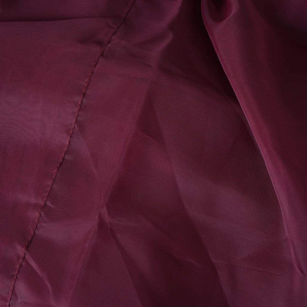 AK TRADING CO. 120" Wide (10Ft Wide) Sheer Voile Drape Panels for Backdrop, Wedding Events, Ceiling Drapes, Event Masking, & Decor - Select from 6ft to 50ft Length. (10 feet x 20 feet, Red)
