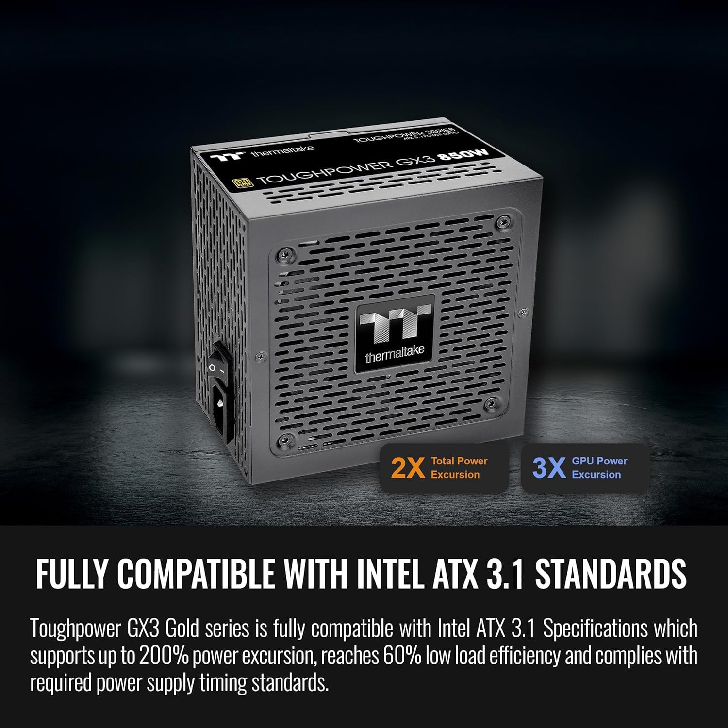 Thermaltake Smart 500W 80+ White Certified PSU, Continuous Power with 120mm Ultra Quiet Cooling Fan, ATX 12V V2.3/EPS 12V Active PFC Power Supply PS-SPD-0500NPCWUS-W