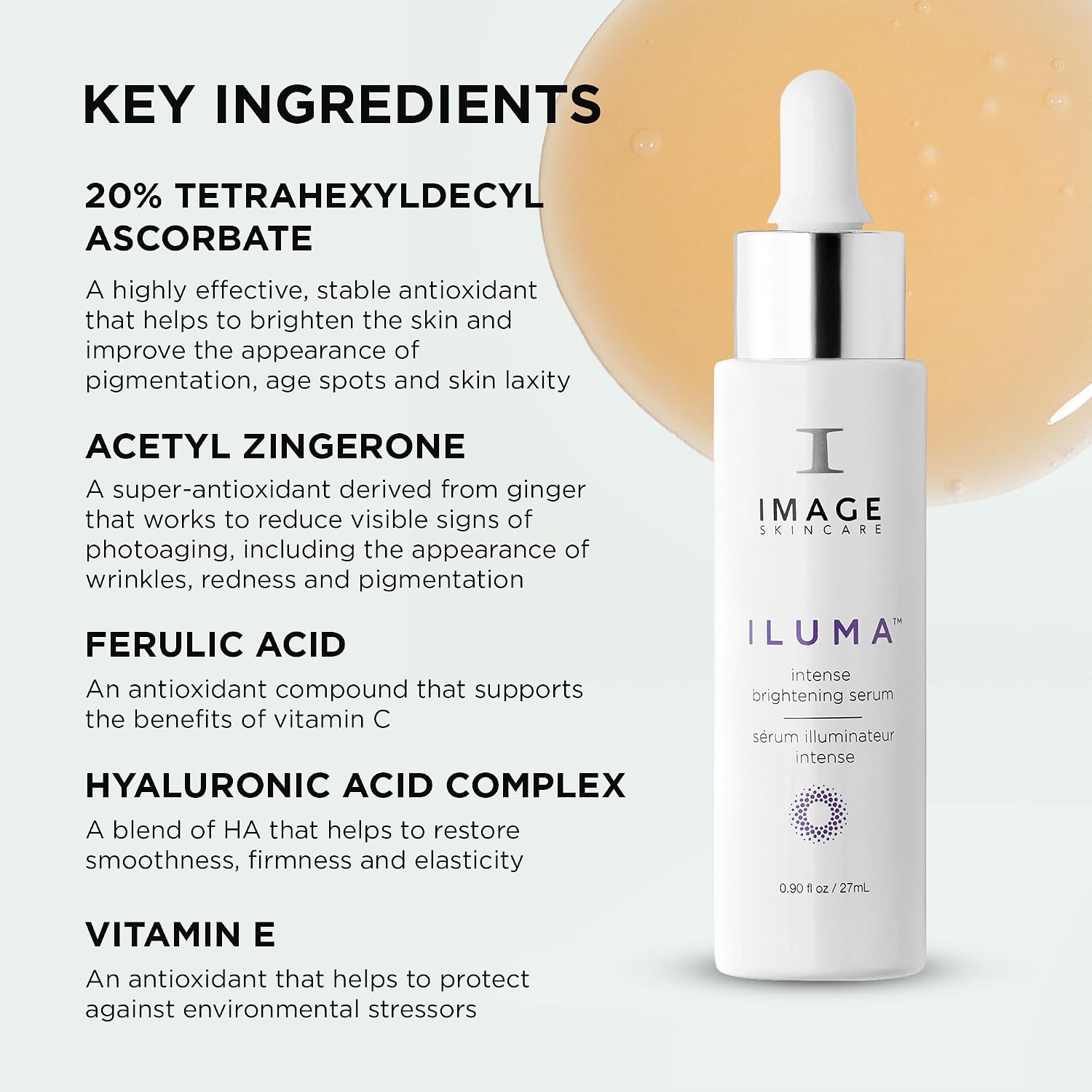 IMAGE Skincare, ILUMA Intense Brightening Serum, 0.9 fl oz | Helps Reduce Appearance of Dark Spots & Facial Pigmentation for Even Skin Tone