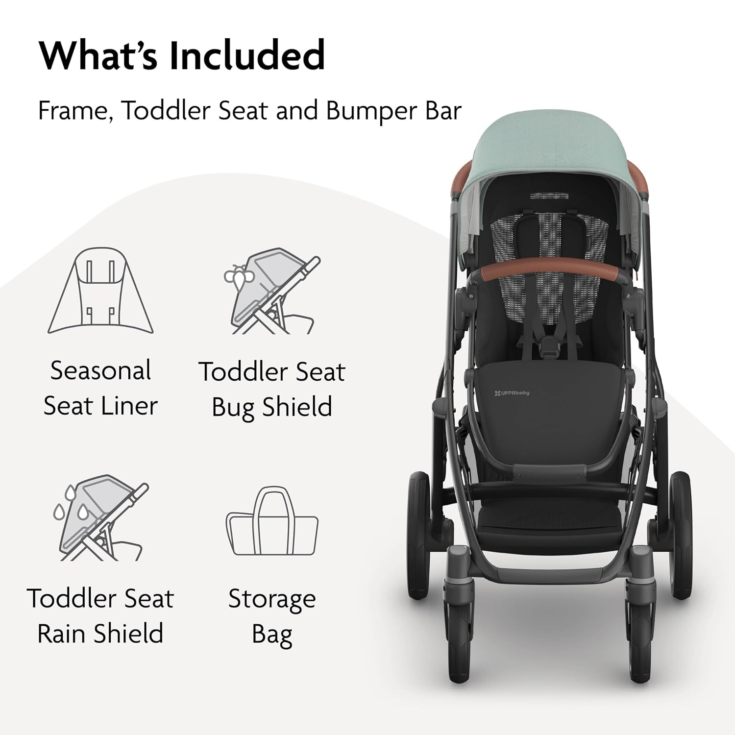 UPPAbaby Vista V3 Convertible Single-to-Double Stroller - Jake