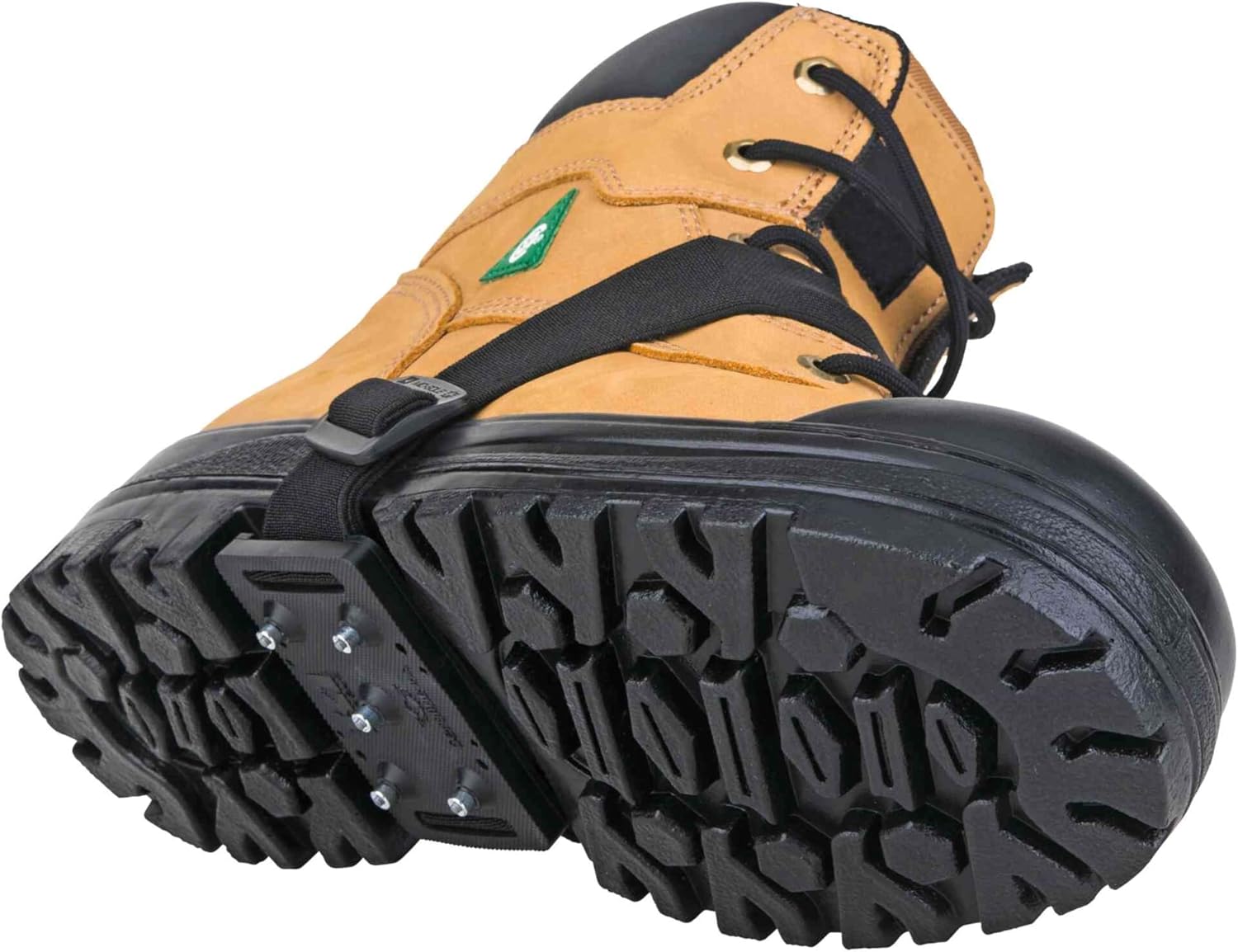 K1 Mid-Sole Ice Cleats for Men & Women - Rotatable Traction Aids For Winter Snow - Hi Vis - Low Profile