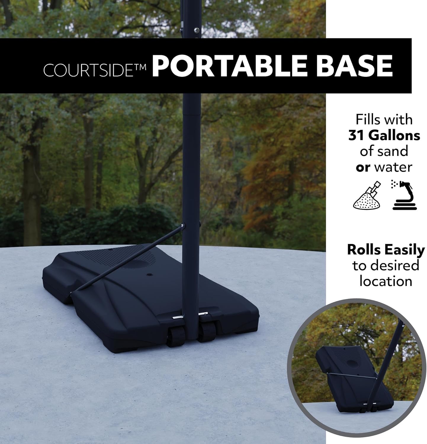 Lifetime Outdoor Portable Basketball Hoop, 48 Inch Backboard, 8-10 Ft Speed Shift Adjustable Height
