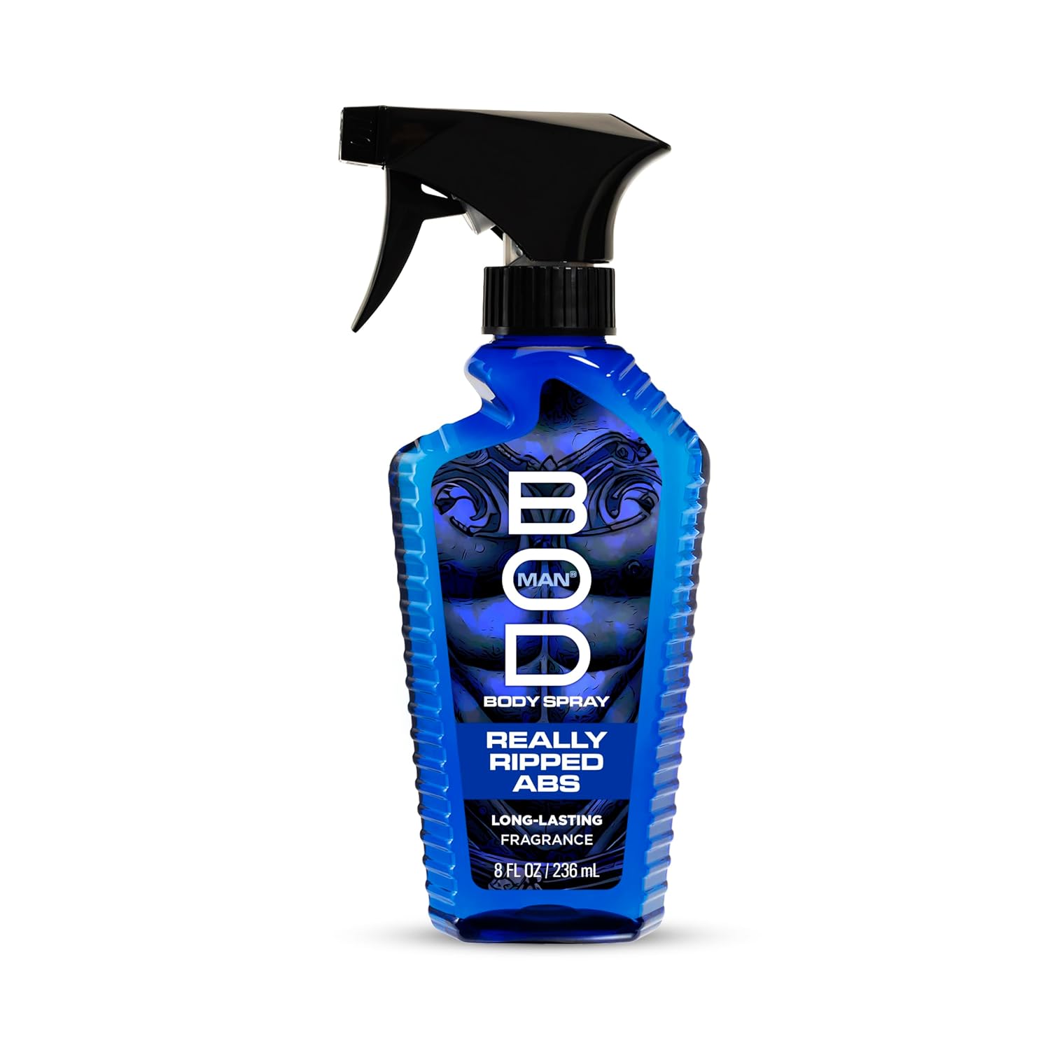 BOD man Fragrance Body Spray, Fresh Blue Musk, 8 fl oz