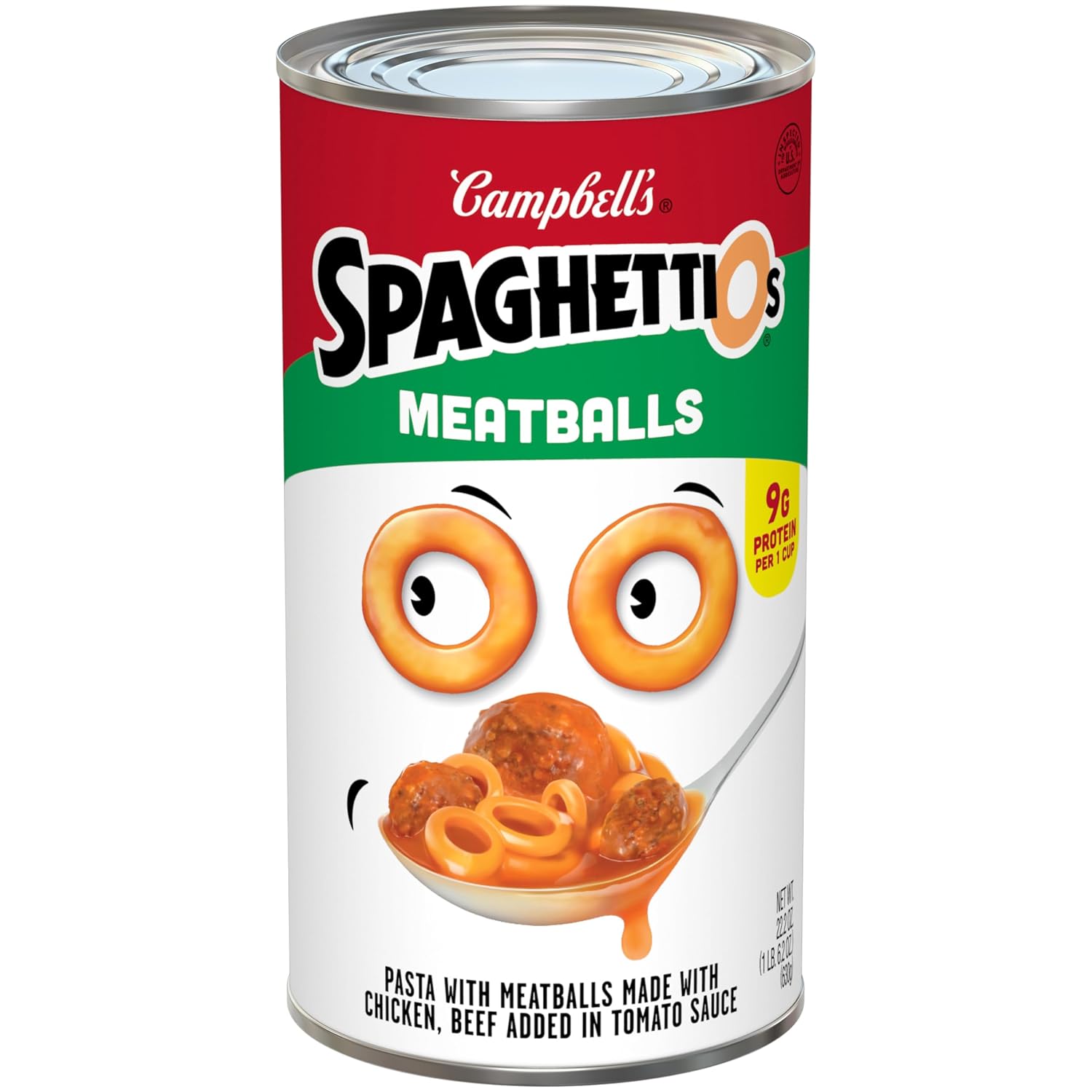 SpaghettiOs Original Canned Pasta, 15.8 oz Can (Pack of 4)
