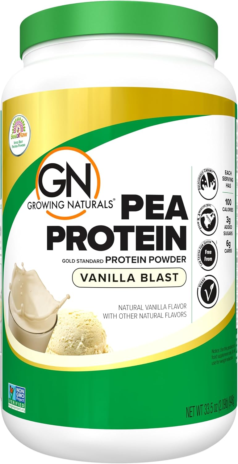 Raw Pea Protein Powder, Vegan Plant Based Protein, BCAA, Low-Carb, Low-Sugar, Chocolate Power, 1 Pound (Pack of 1)