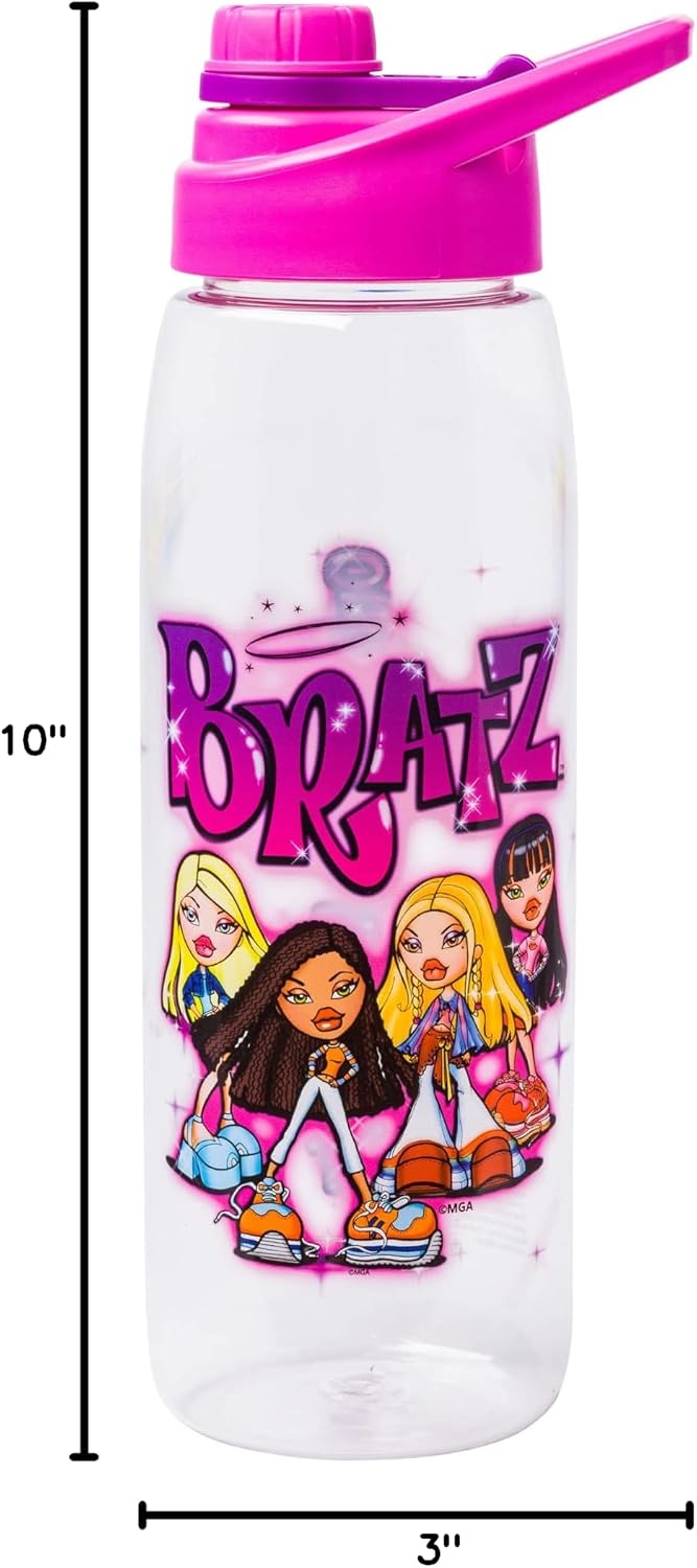 Silver Buffalo Pokémon Skate Graffiti, Water Bottle, 28oz