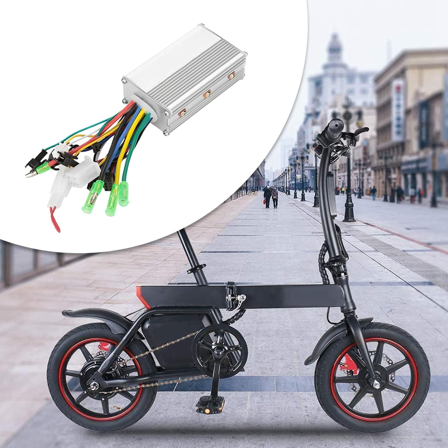 Aluminium Alloy Brushless Controller, Brushless Controller for Steady Speed and Sensitive Braking Control (36V/48V, 350W)