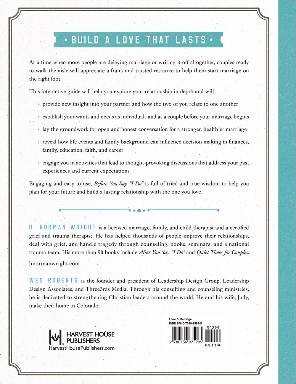 Before You Say "I Do": A Marriage Preparation Guide for Couples