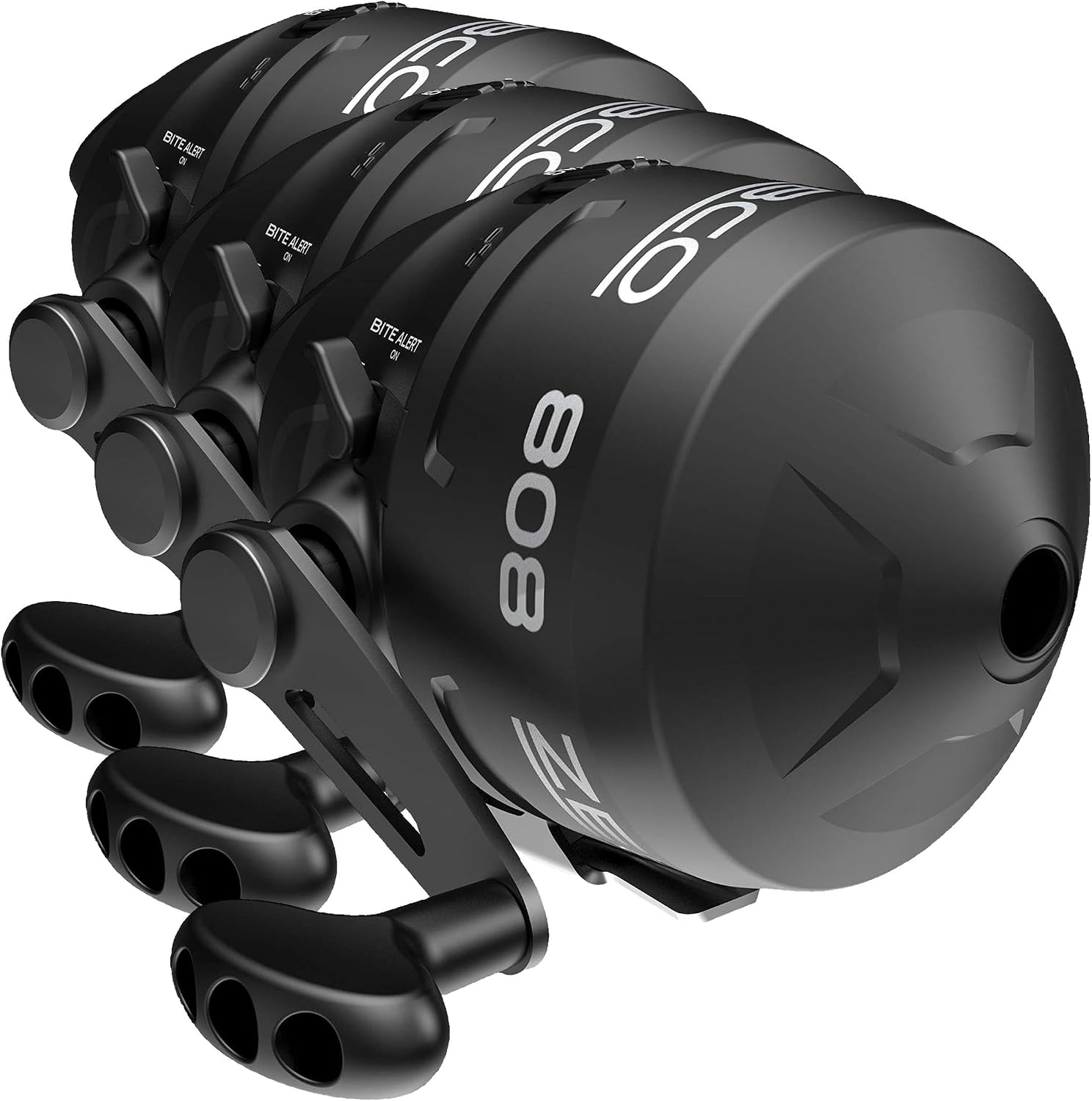 Zebco 808 Spincast Fishing Reel, Changeable Right- or Left-Hand Retrieve, Pre-Spooled with Zebco Fishing Line, Dial-Adjustable Magnum Drag