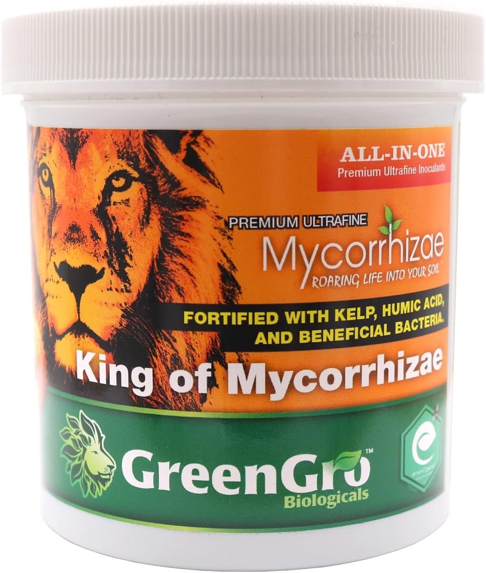 GreenGro Premium Ultrafine Myco - Mycorrhizal Inoculant & Water Soluble Root Enhancer from Superior Strains/Improves Nutrient Uptake & Eases