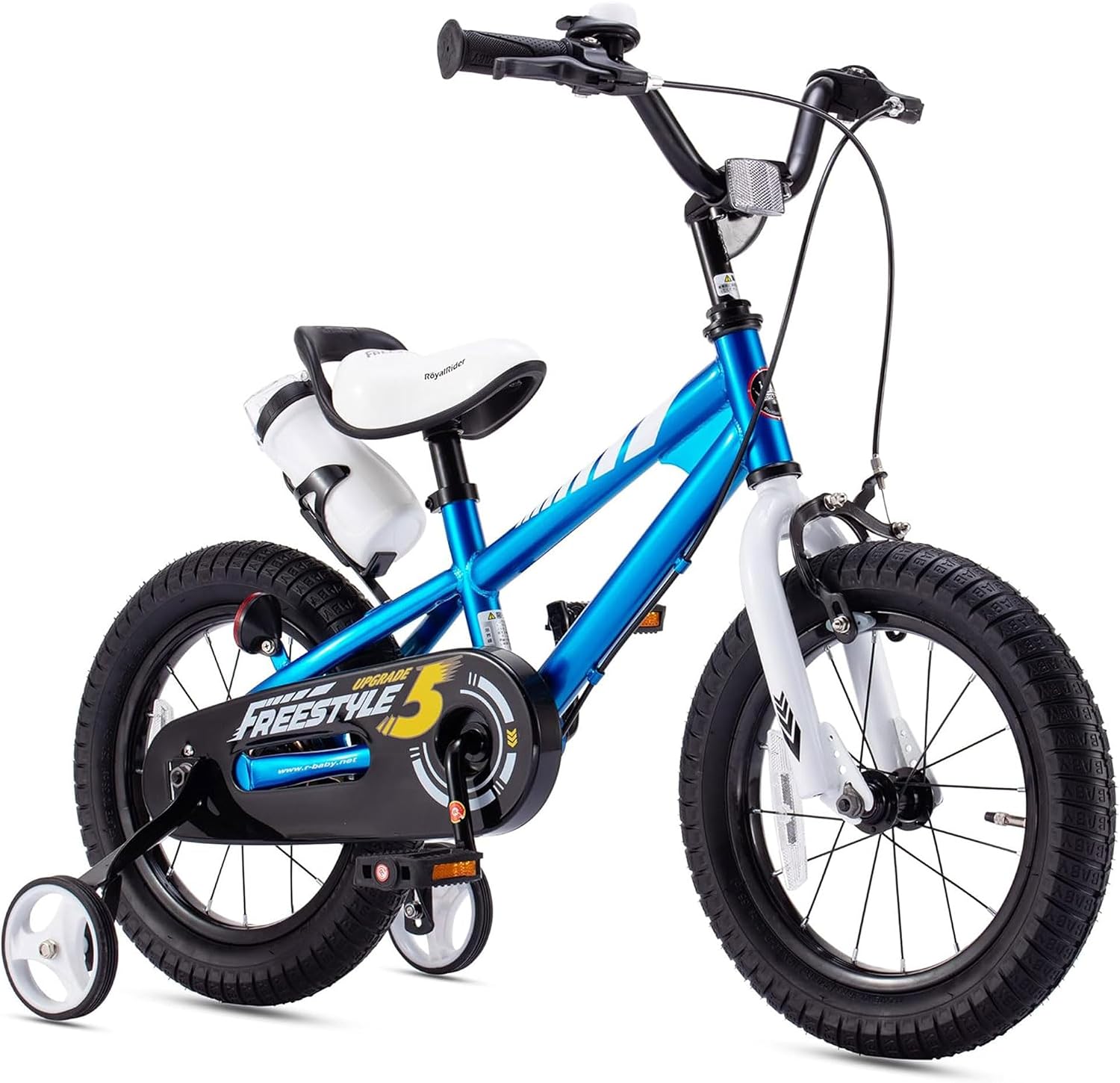 RoyalBaby Freestyle Kids Bike 12 14 16 18 20 Inch Bicycle for Boys Girls Ages 3-10 Years, Multiple Color Options