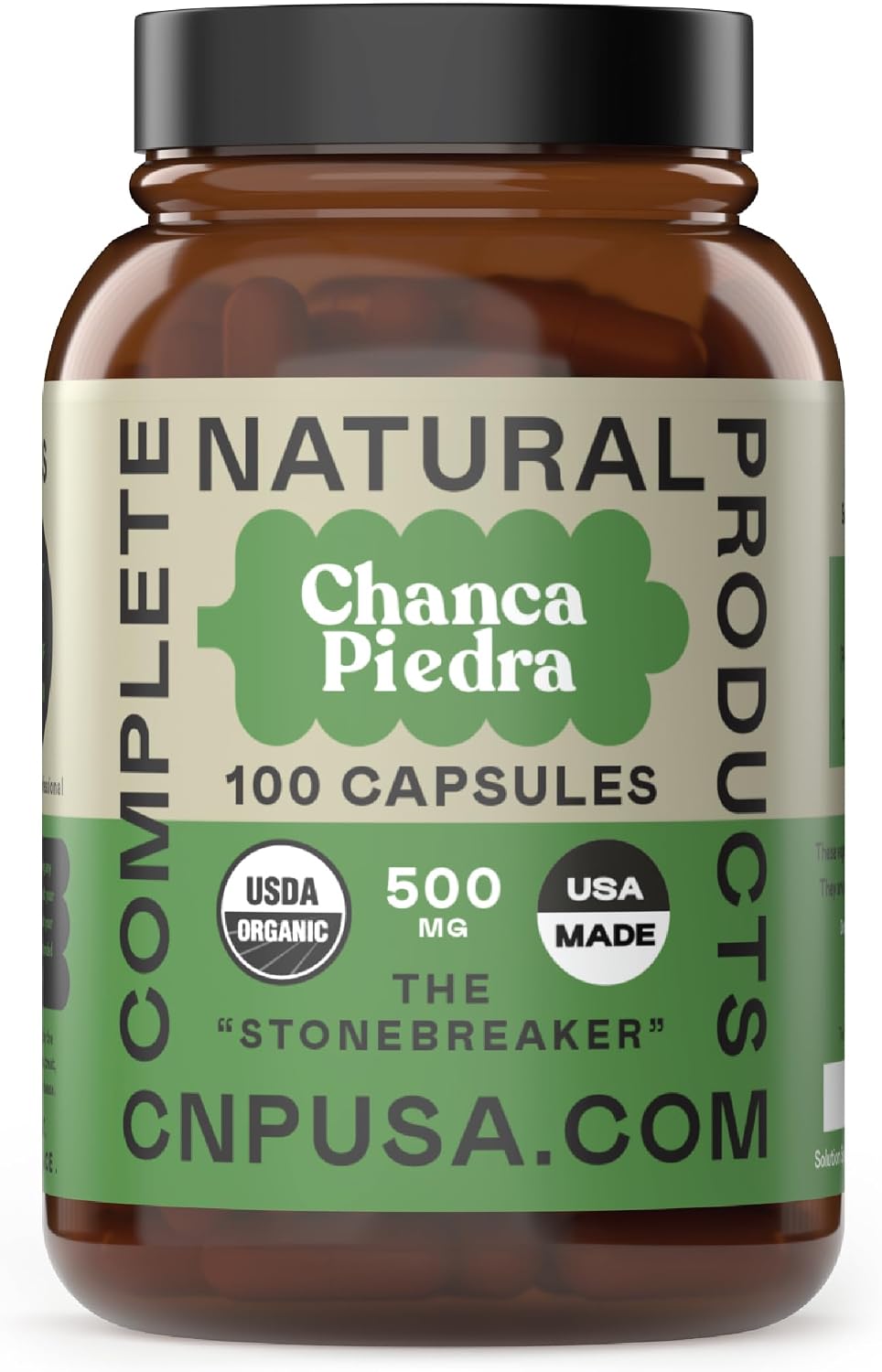 CNP | Chanca Piedra Capsules 500mg - Stonebreaker, Kidney Gallbladder Aid