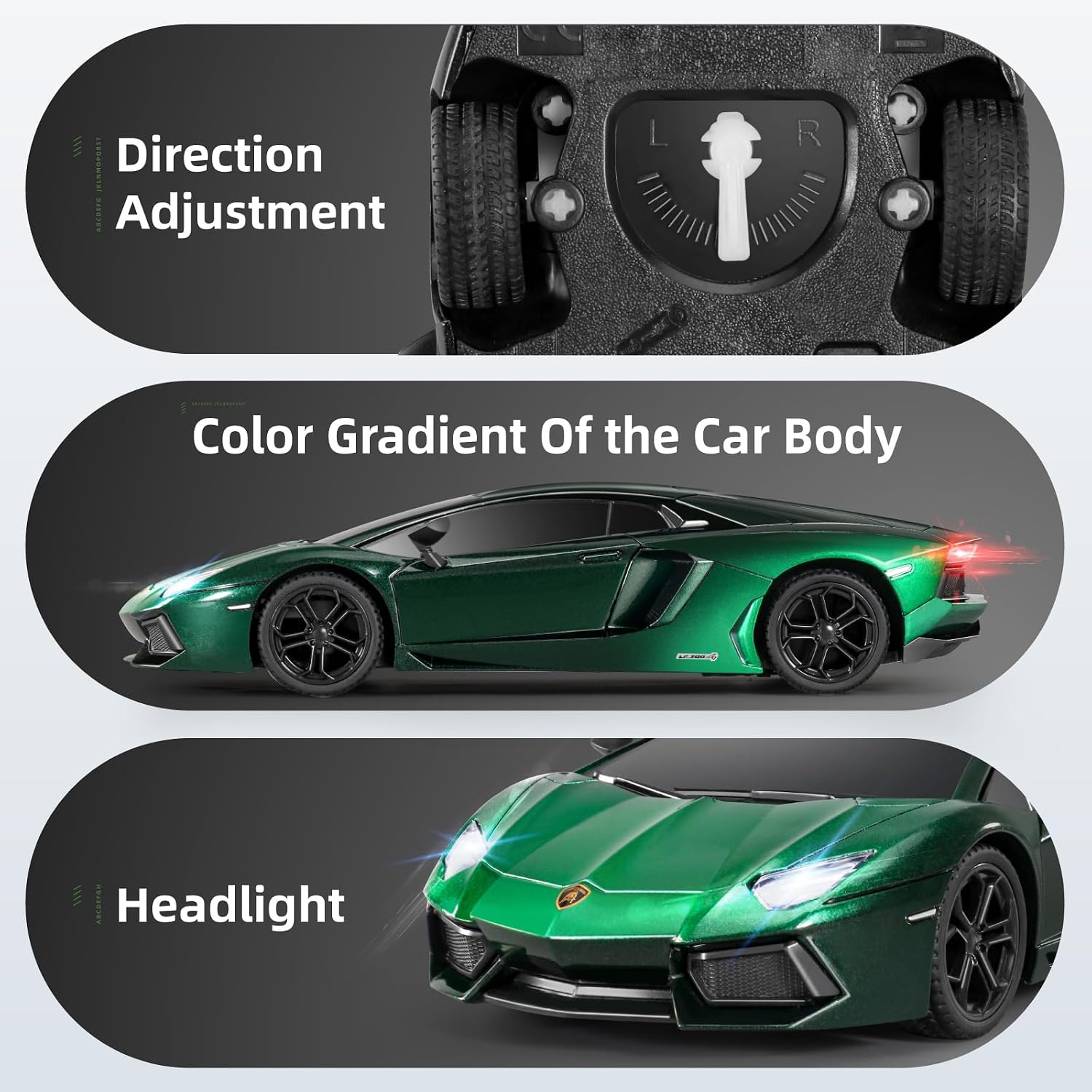 MIEBELY Licensed Bugatti Divo 1:24 Model RC Race Car for Kids Adults | Officially licensed;2.4GHz control; LED headlights;3.7V battery;sturdy ABS;indoor/outdoor play;gift for boys & collectors