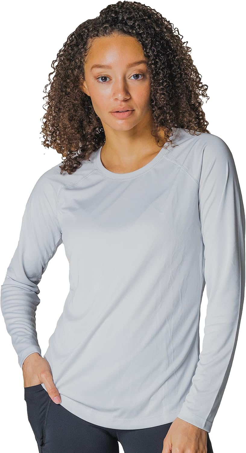 Vapor Apparel Women’s UPF 50+ UV Sun Protection Long Sleeve Performance Regular Fit T-Shirt for Sports and Outdoor
