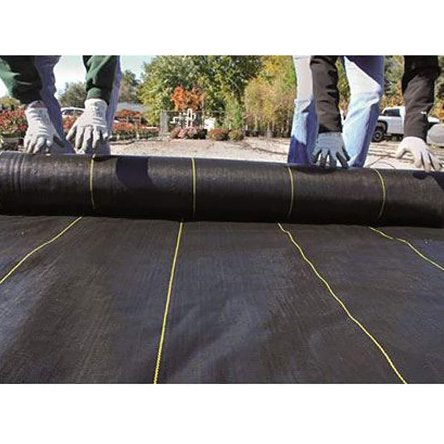 Dewitt Sunbelt Weed Barrier Fabric, 3.2 oz, 3 x 300 Feet – Heavy-Duty Ground Cover Mat for Greenhouse Floors, Garden Rows, Raised Beds, Grass and Yard Gardening, and Outdoor Landscape Protection | Ground Cover Mat for Greenhouse Floors, Garden Rows, Rais…