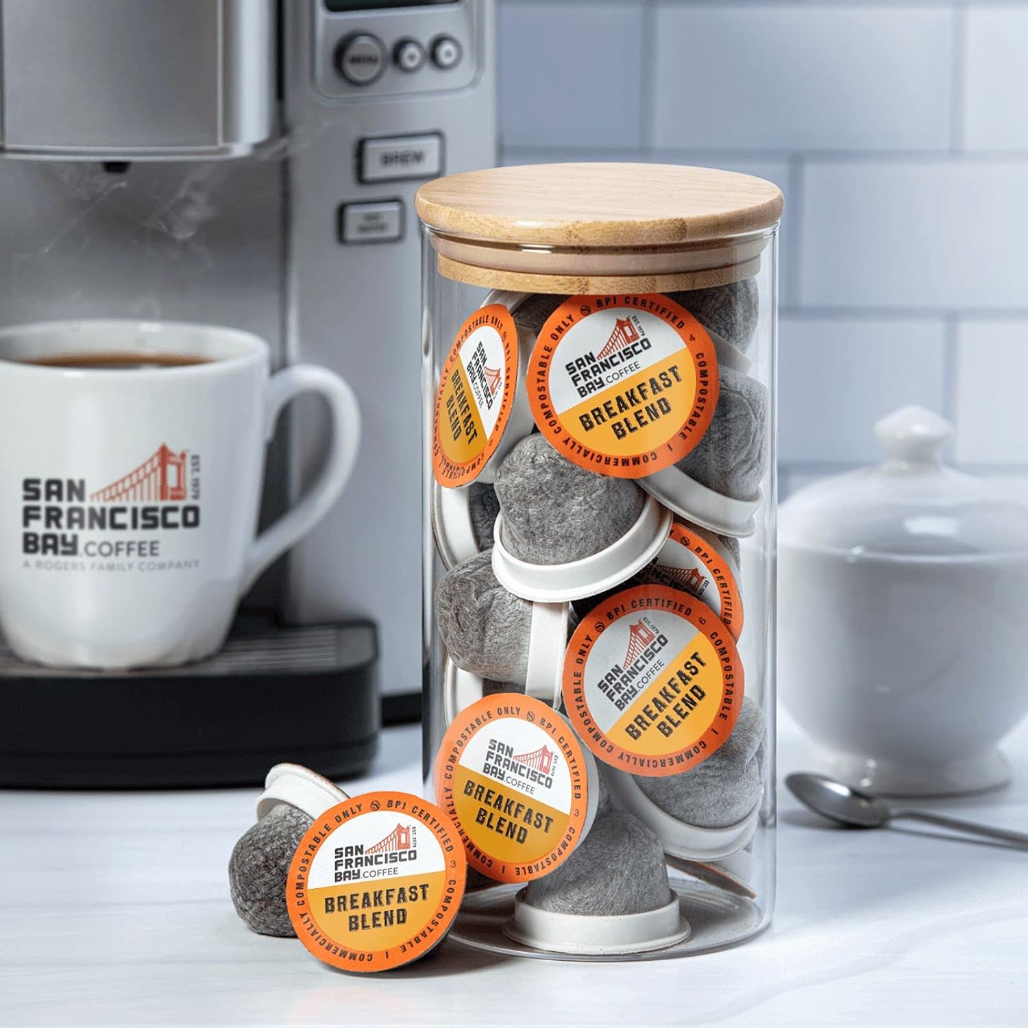 San Francisco Bay French Roast K-Cup Compatible Coffee Pods, 36 ct