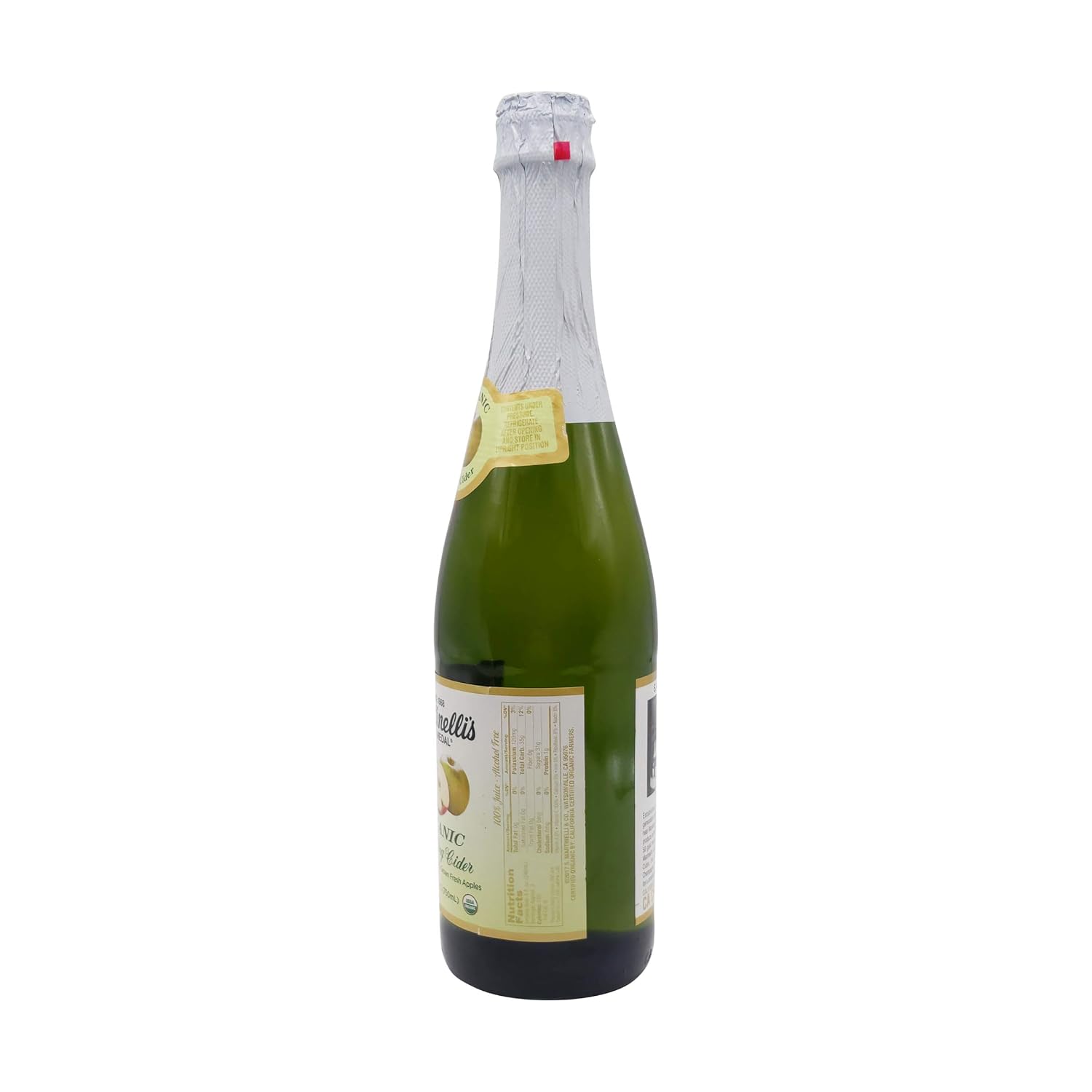 Martinelli's Organic Sparkling Apple Grape 25.4 Fl Ounce