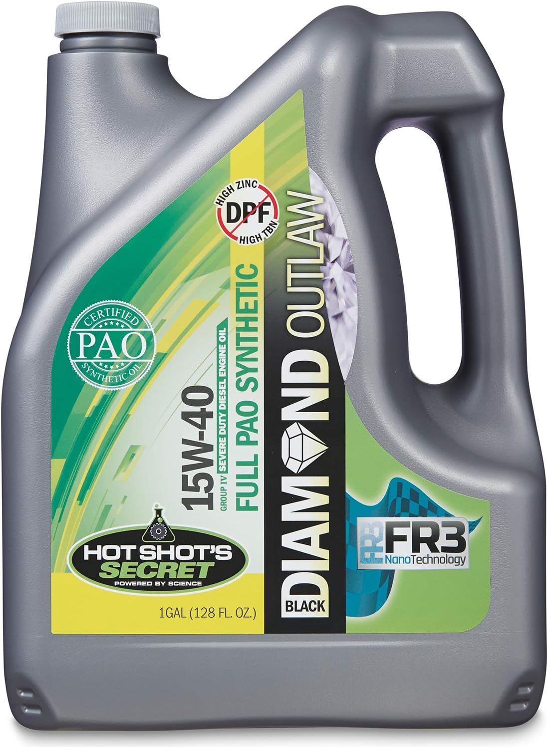 Hot Shot's Secret Black Diamond Outlaw 15W-40 Motor Oil
