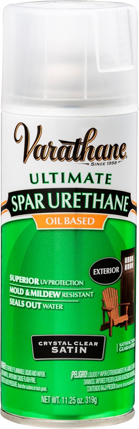 Varathane 9341 Oil-Based Ultimate Spar Urethane, Quart, Satin