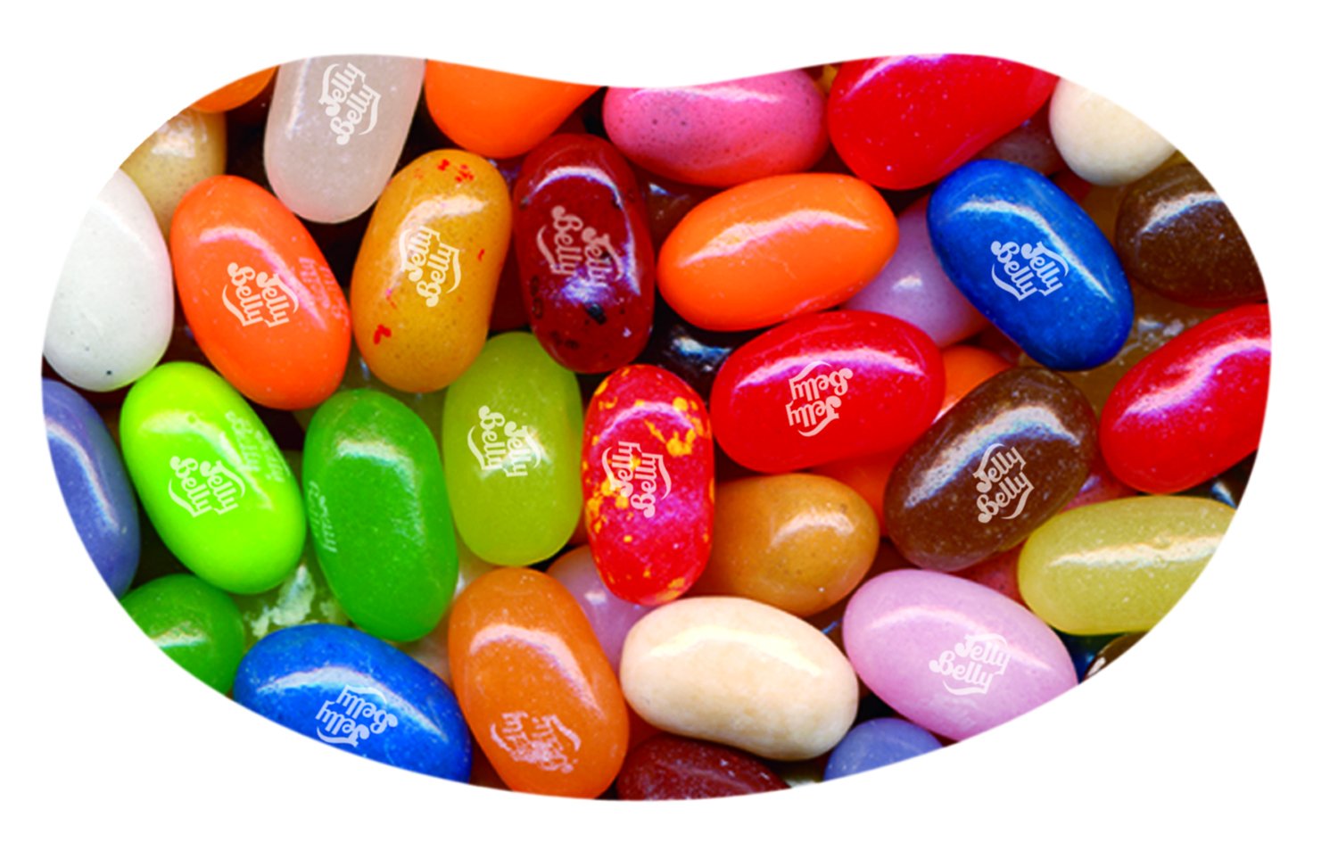 Jelly Belly Jelly Beans, 20 Flavors, .35-oz Trial Size Packs, 80 Count