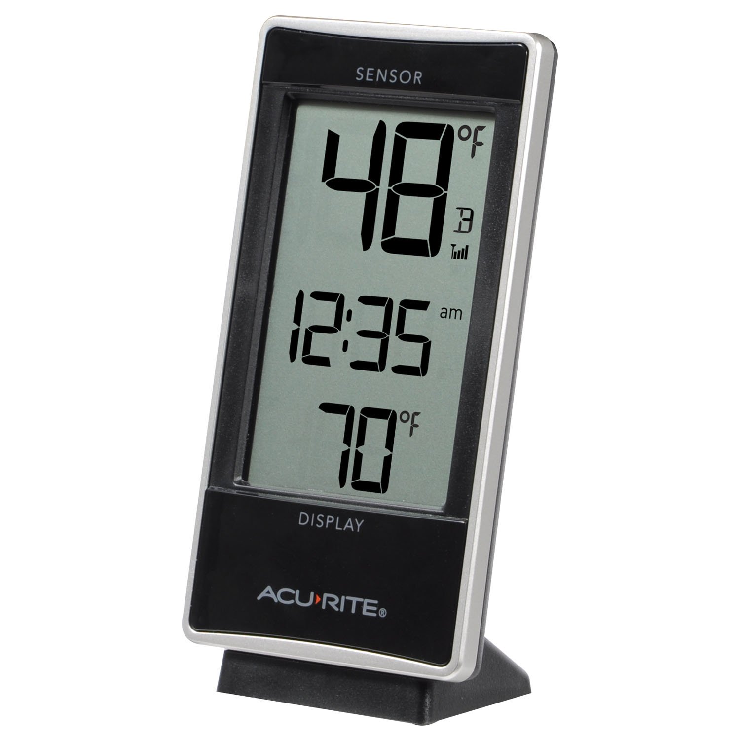 AcuRite 02059M Digital Thermometer with Indoor and Outdoor Temperature,White