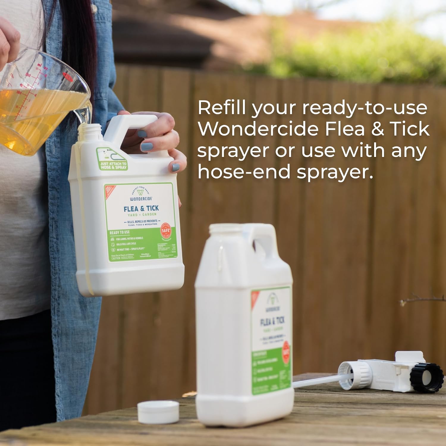 Wondercide - Flea and Tick Spray Concentrate for Yard and Garden - 16 oz | With Natural Essential Oils – Kill, Control, Prevent, Fleas, Ticks, Mosquitoes and Insects - Safe Around Pets