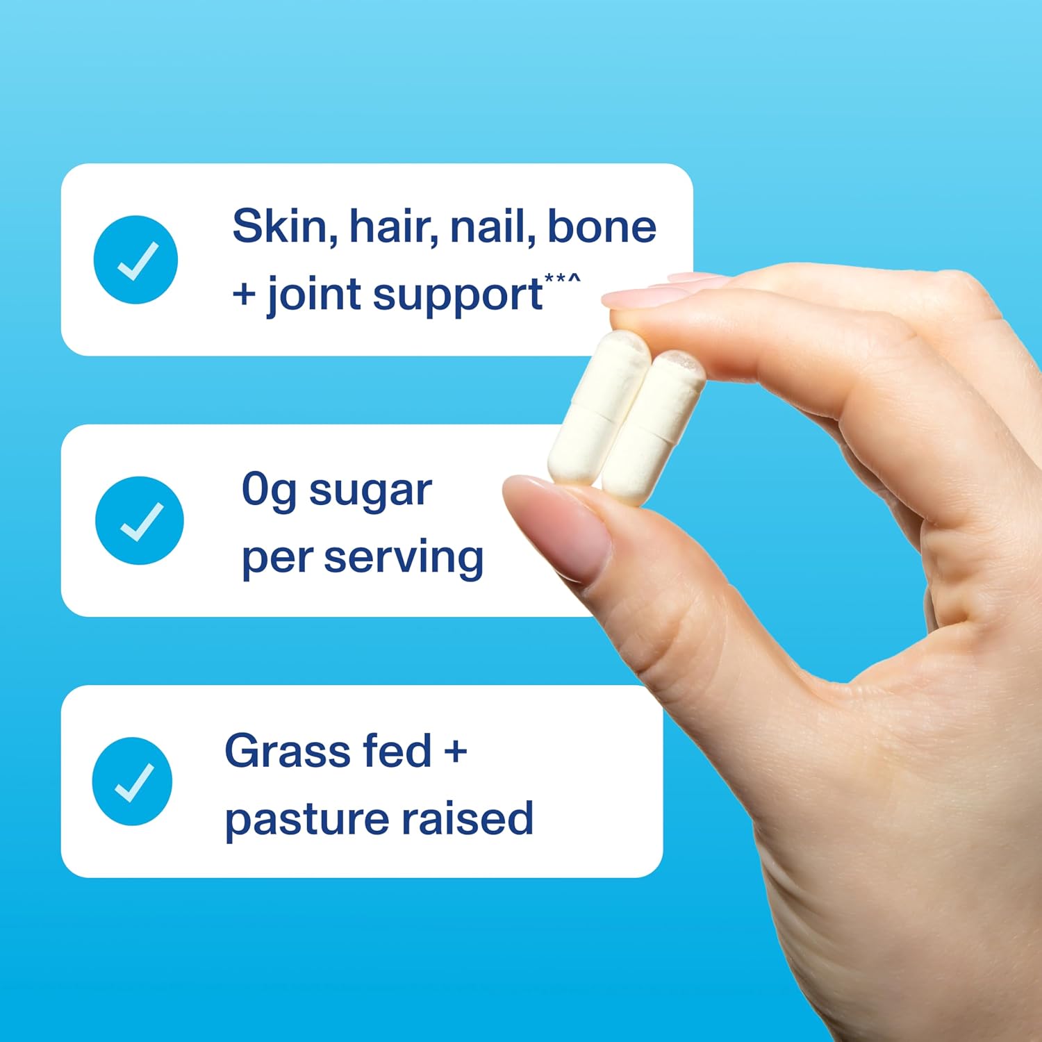 Vital Proteins Collagen Peptides Capsules for Women, Collagen Supplement 360 Capsules | Collagen Peptides Capsules, Supports Hair Skin & Nails