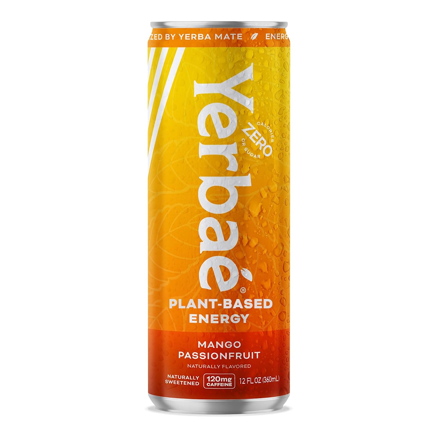Yerbaé Energy Seltzer - Variety Performance Pack. No Sugar/Calories/Carbs. Energized by Yerba Mate Naturally Caffeinated Plant-Based, Healthy Alternative to Coffee/Sugary Sodas, Pack of 12, 12oz cans
