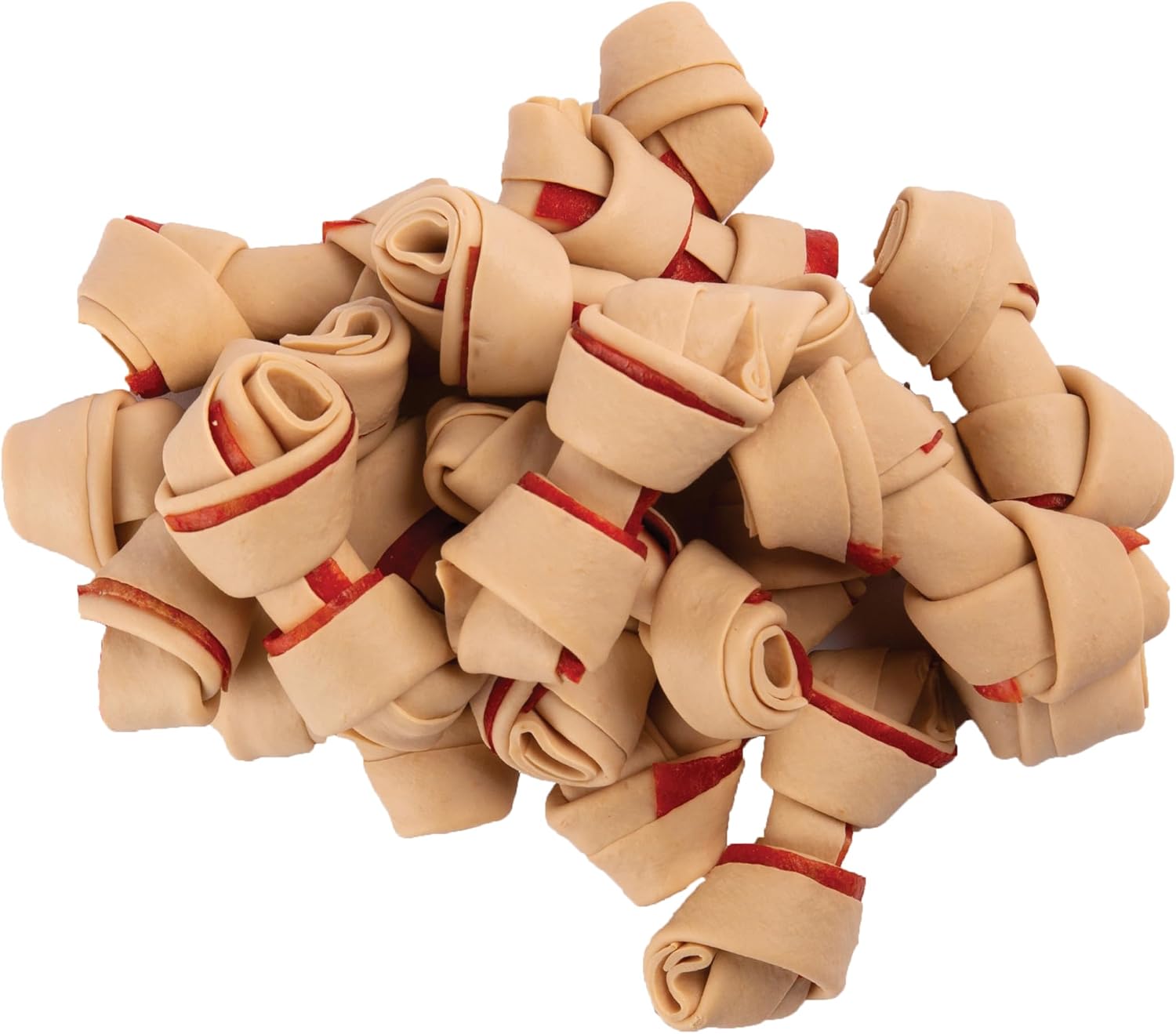 DreamBone Mini Bone Rawhide-Free Dog Treats With Real Protein, 24 Count | Daily Chew, Digests Safely and Completely, Made With Real Protein, Chicken and Veggies, For Adult Dogs