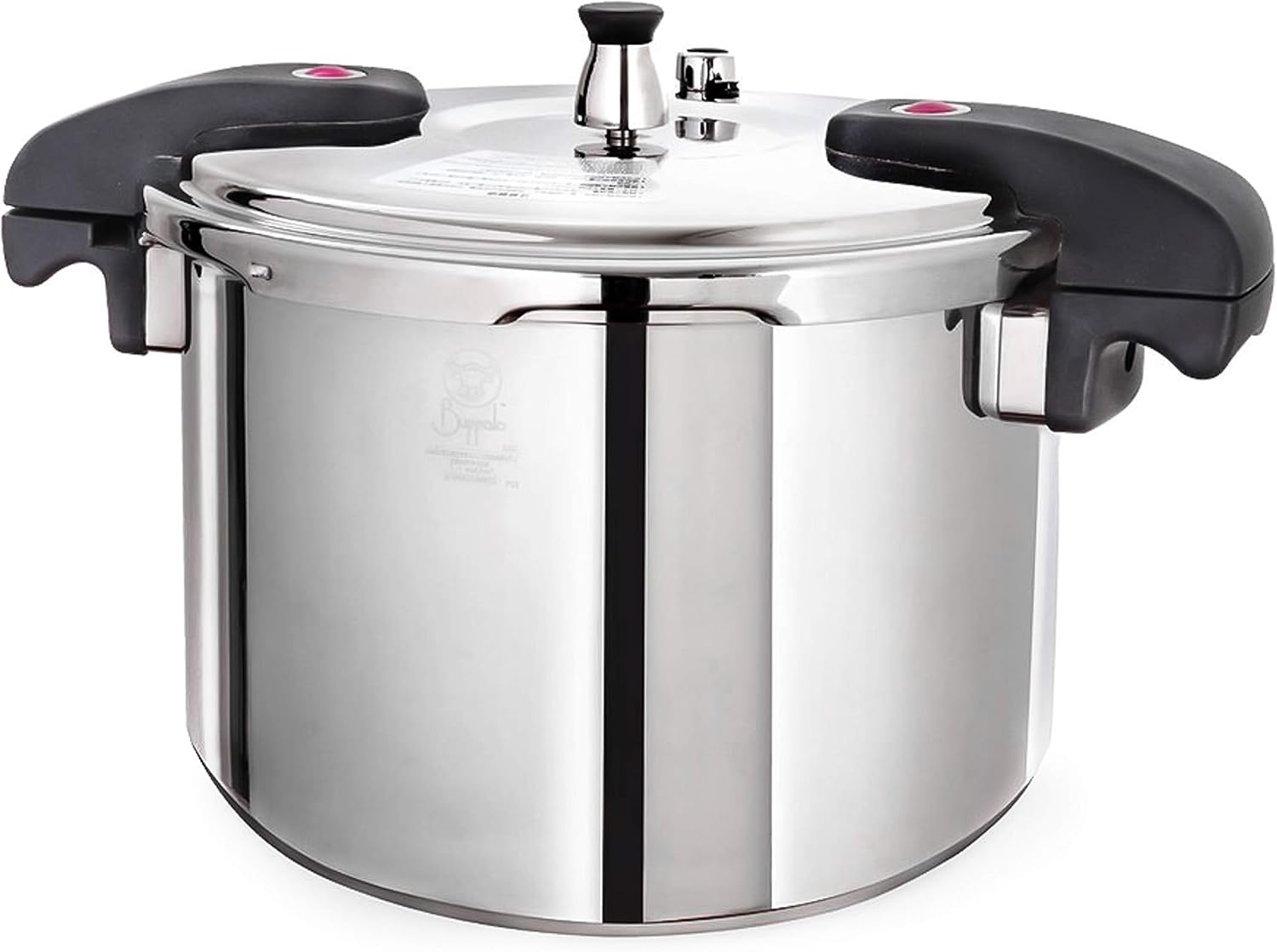 Buffalo 15 Qt Pressure Cooker Stainless Steel - Large Stove Top Canner | 15 Quart Pressure Canners for Canning - Easy to Clean Pressure Canning Pot with Lid - Can Cooker - QCP415