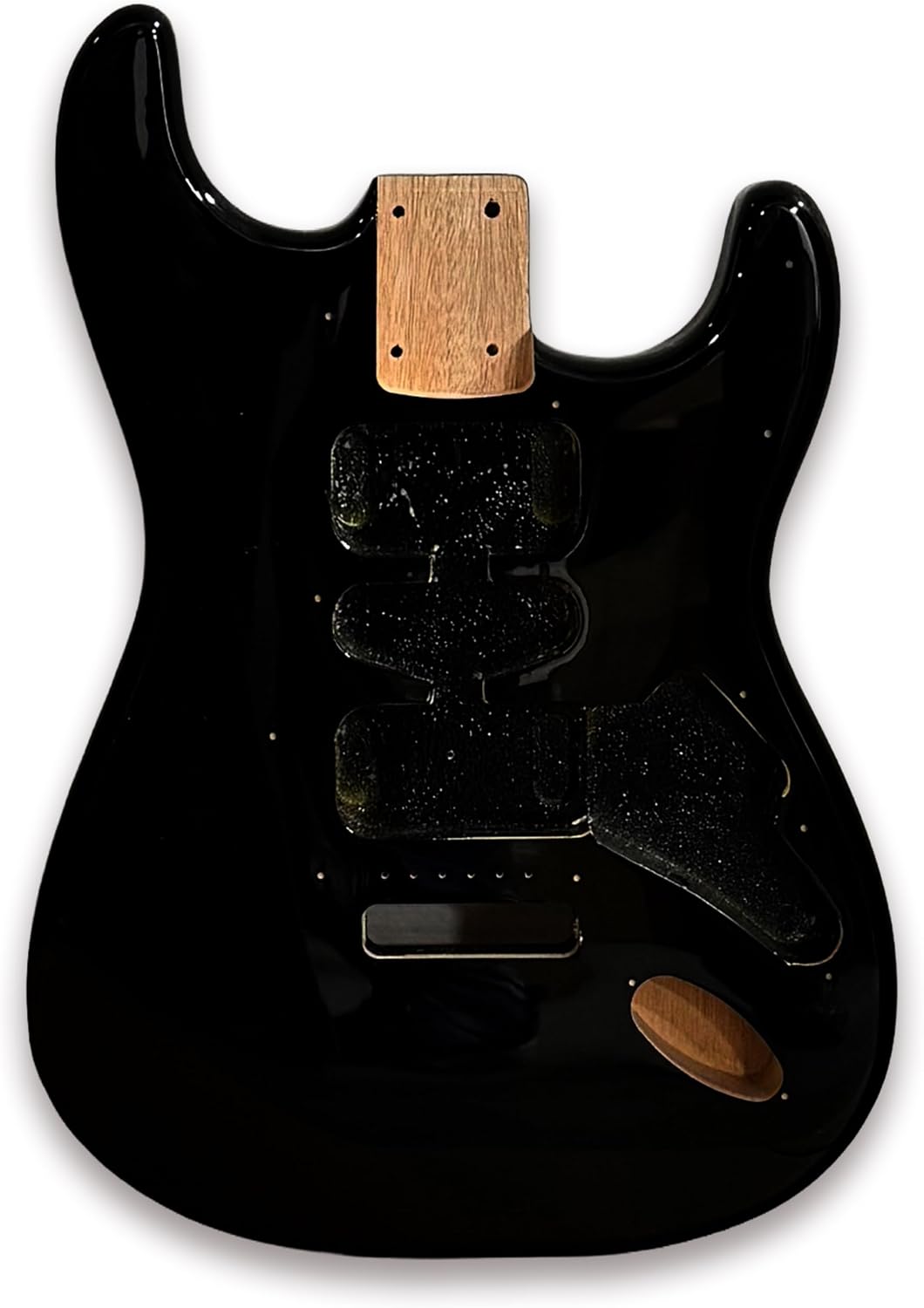 DIY Electric Guitar Kits, okoume Body maple neck & composite ebony fingerboard