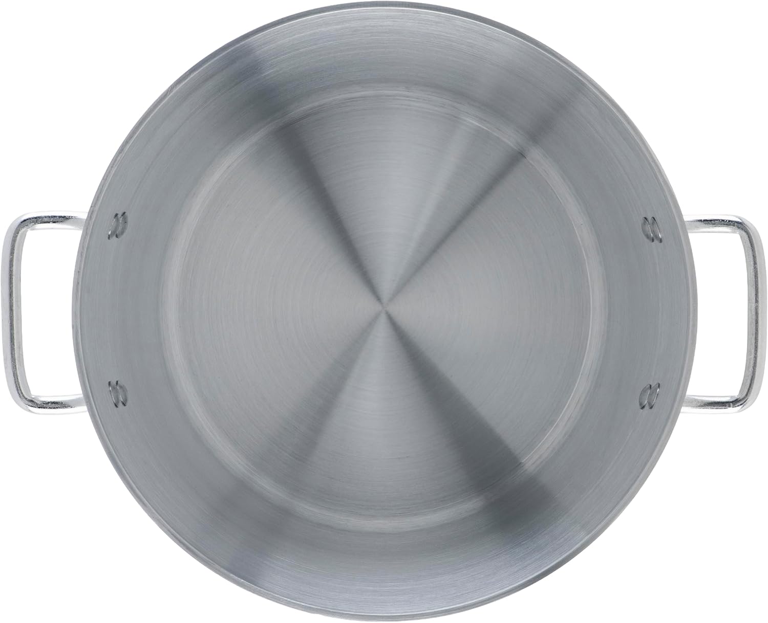 Winco 20 qt Aluminum Heavy-Duty Stock Pot | Thick walls, Riveted handles, Wide base, Great for Stocks, Soups, Pasta and Batch Cooking
