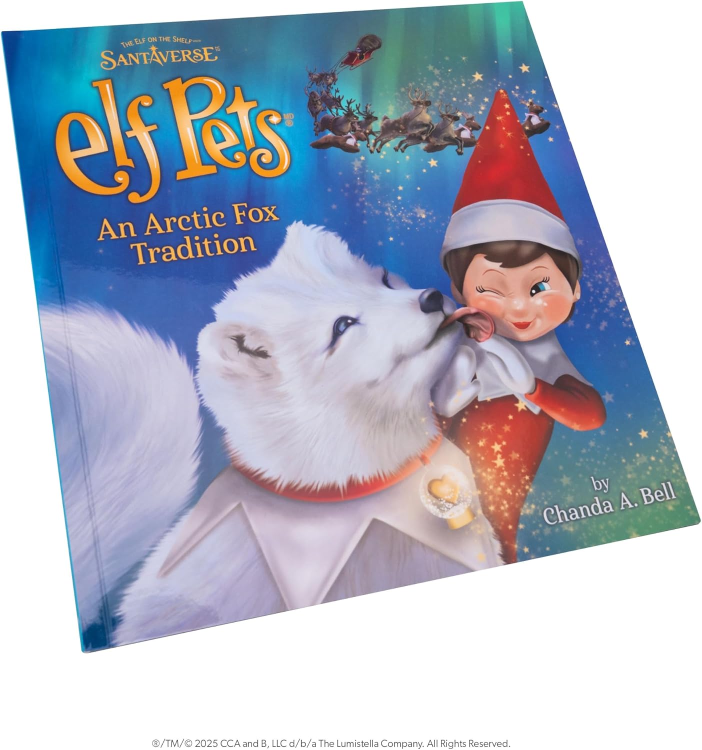 The Elf on the Shelf Elf Pets Arctic Fox Book & Plush | Includes Arctic Fox plush, storybook, snow globe charm and adoption certificate.
