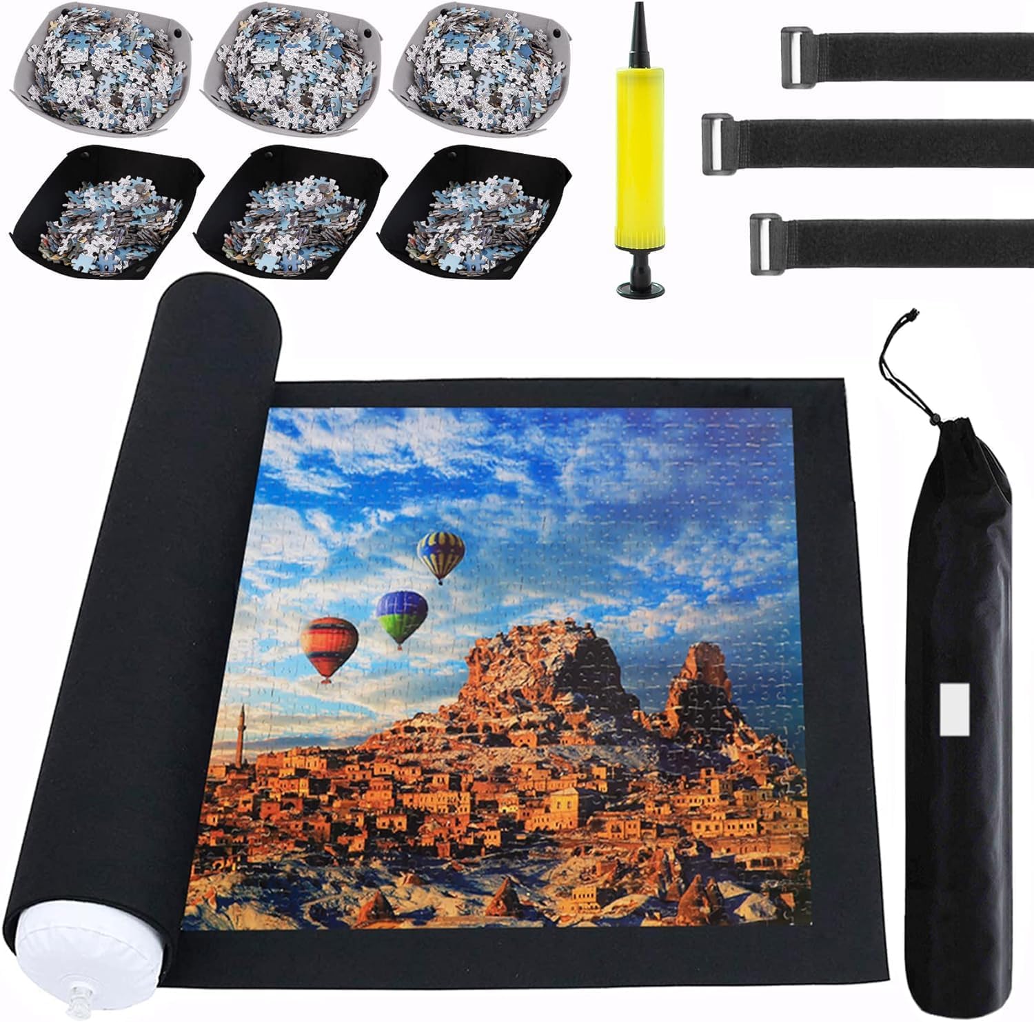 Puzzle Mat Roll Up Puzzles Board for Jigsaw Up to 2000, 1500, 1000