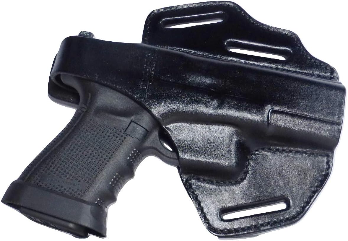 Tactical Scorpion Gear 3 Slot Leather Thumb Break Holster: fits Taurus Millennium G2 PT111 PT132 PT138 PT140 PT145 PT745 G2c