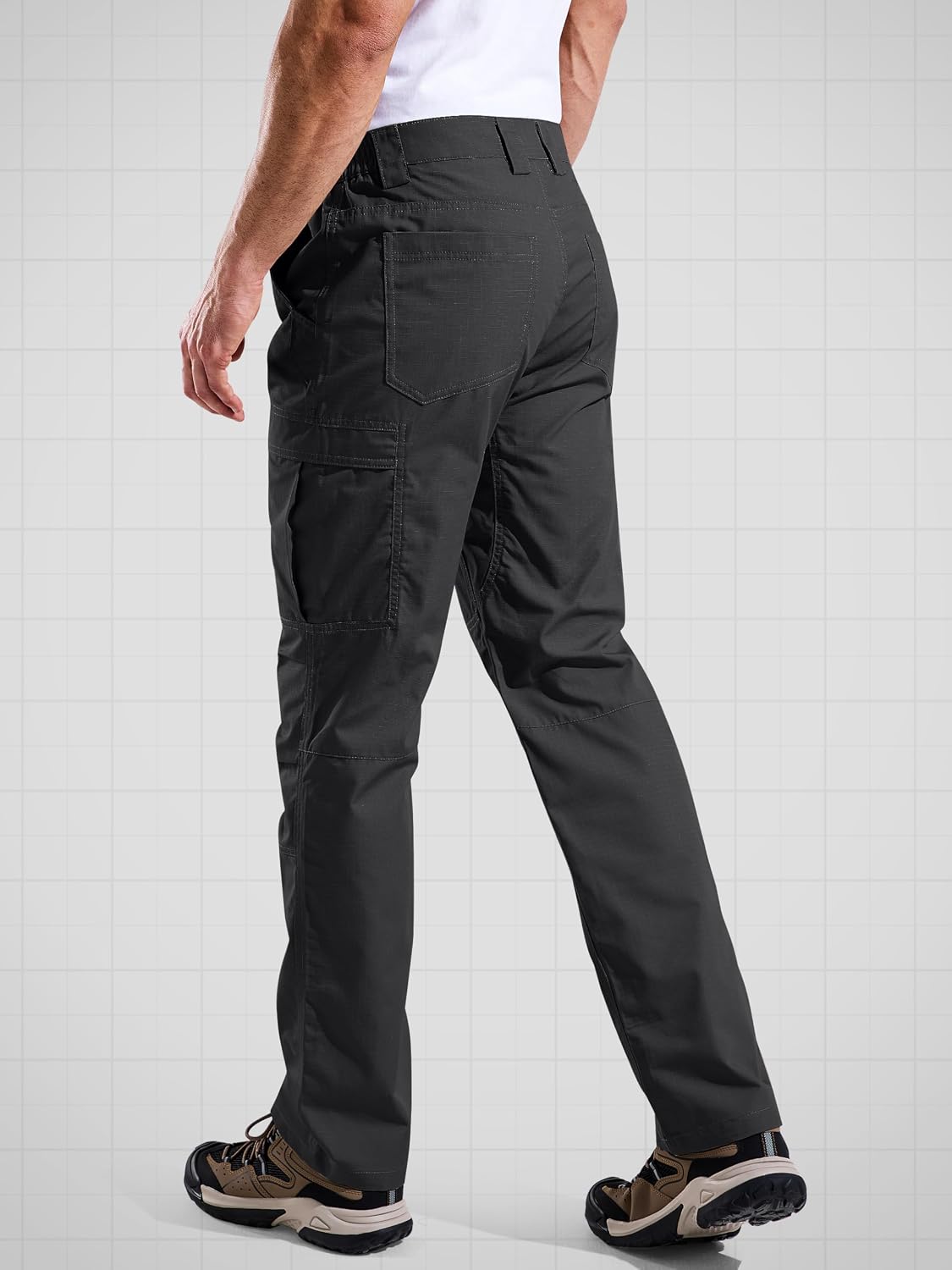 FREE SOLDIER Mens Cargo Work Tactical Pants Ripstop