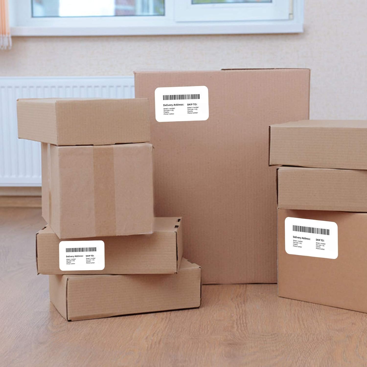 3600 Labels Replacement Compatible for Dymo 30256 2-5/16" X 4" Shipping Labels (Not for Dymo 550, 5XL)