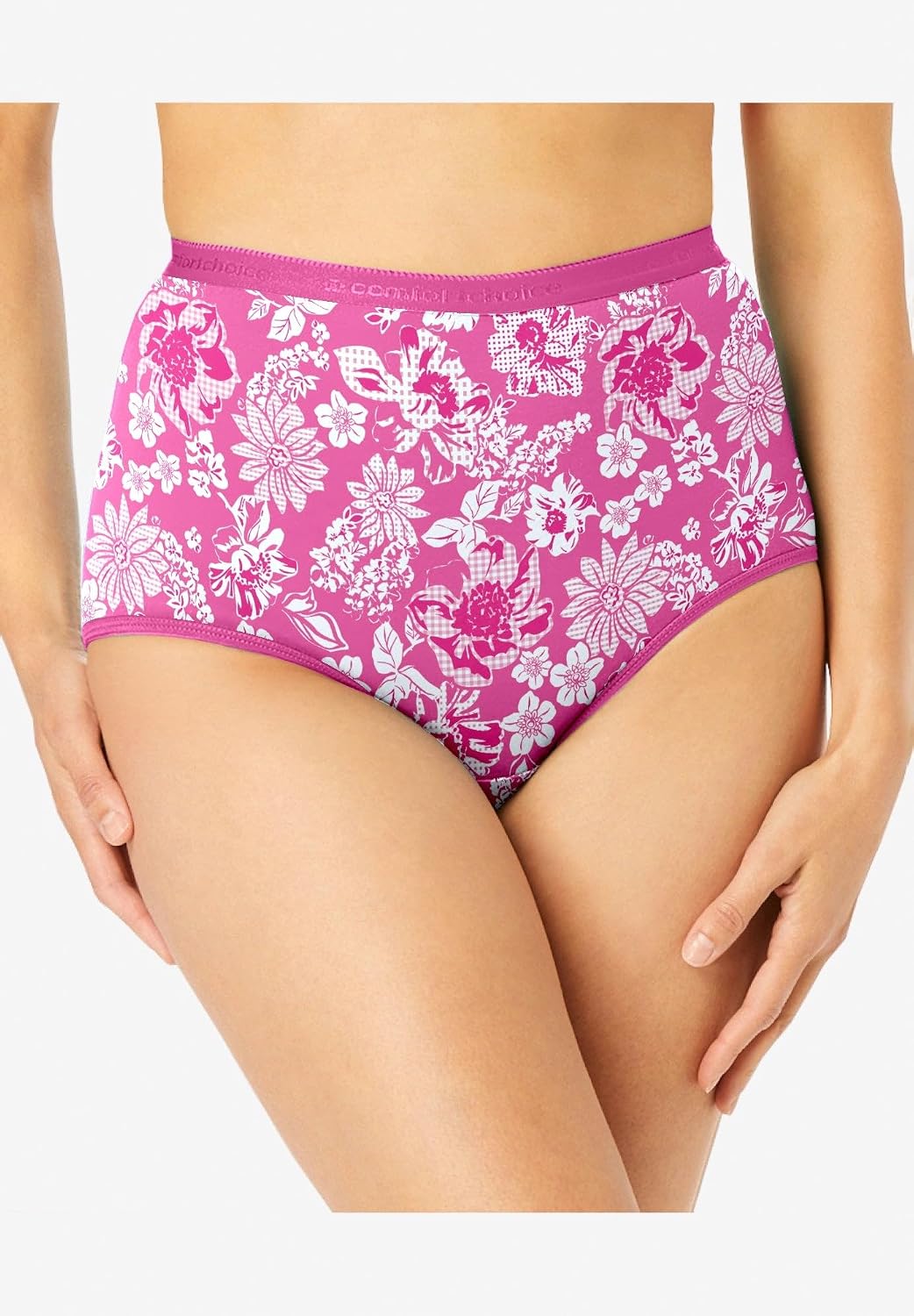 Comfort Choice Full Coverage Cotton Brief 10-Pack