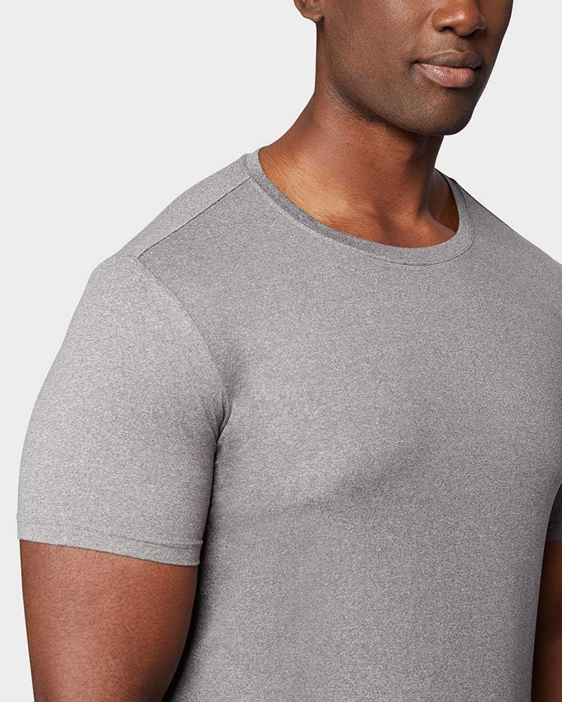 32 Degrees Men's Cool Classic Crewneck T-Shirt, Anti-Odor, Quick Drying, 4-Way Stretch