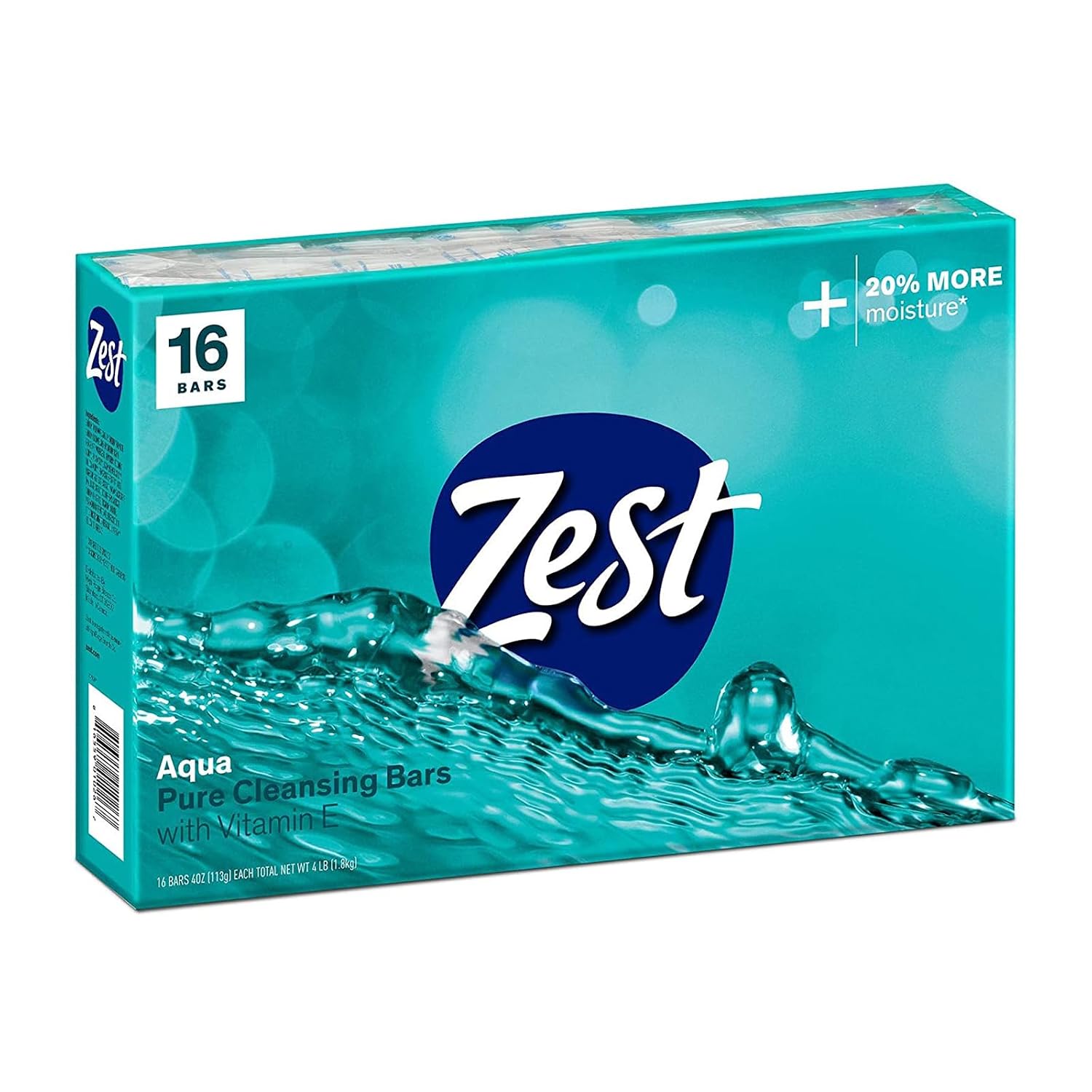 Zest Bar Soap - 8 Bars - Enriched With Cocoa Butter And Shea for Ultra Moisturizing Cleansing - Leaves Your Body Feeling Silky Smooth And Deeply Moisturized | Enriched With Cocoa Butter And Shea, Ultra Moisturizing Cleansing, Leaves Your Body Feeling Sil…